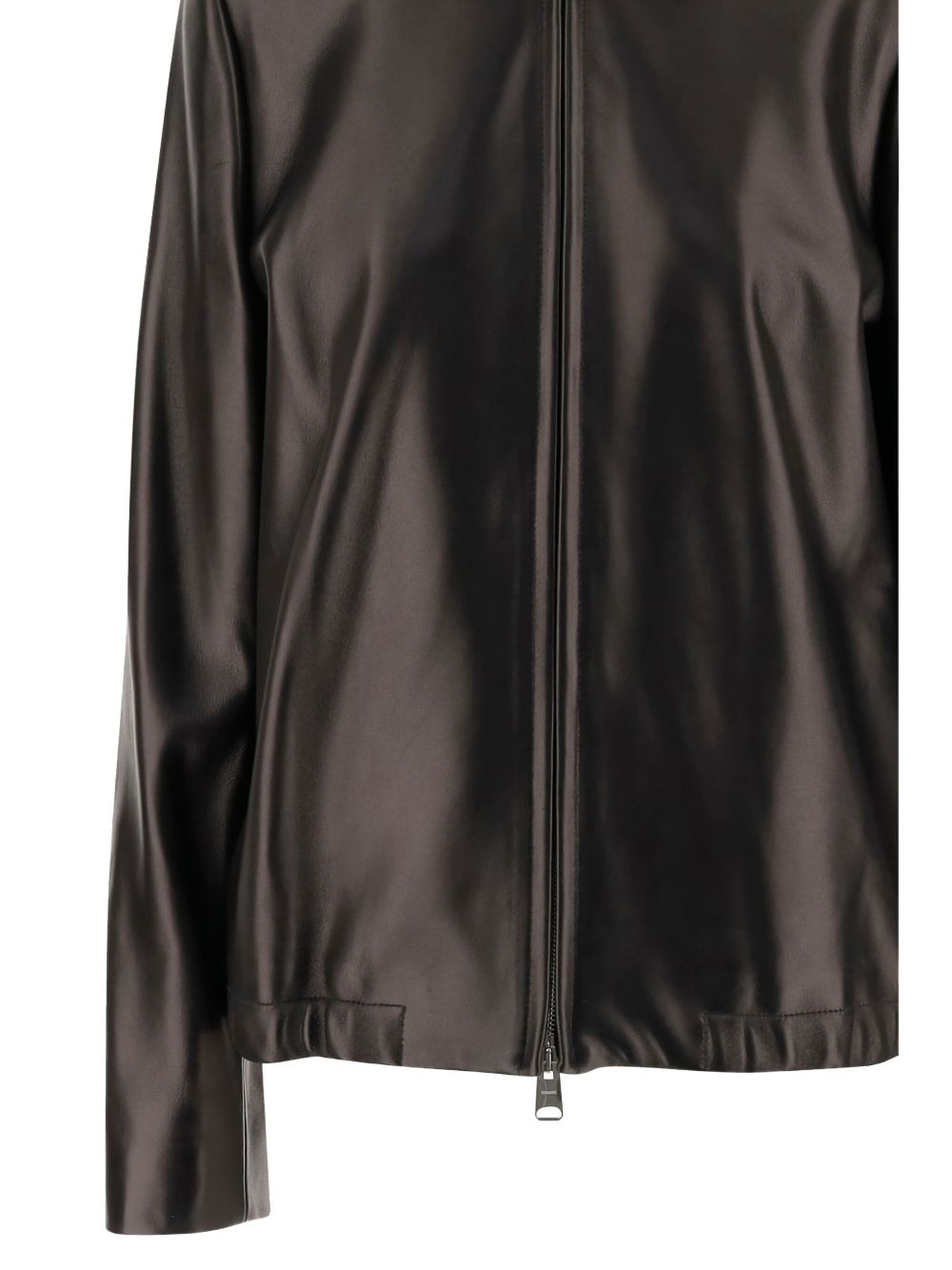Jackson zip-front leather jacket - 3
