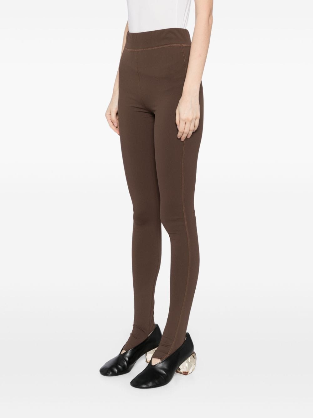second skin jersey leggings - 3