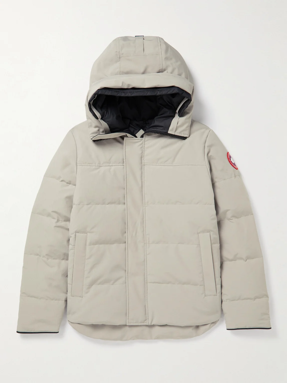 Macmillan Logo-Appliquéd Quilted Shell Hooded Down Parka - 1