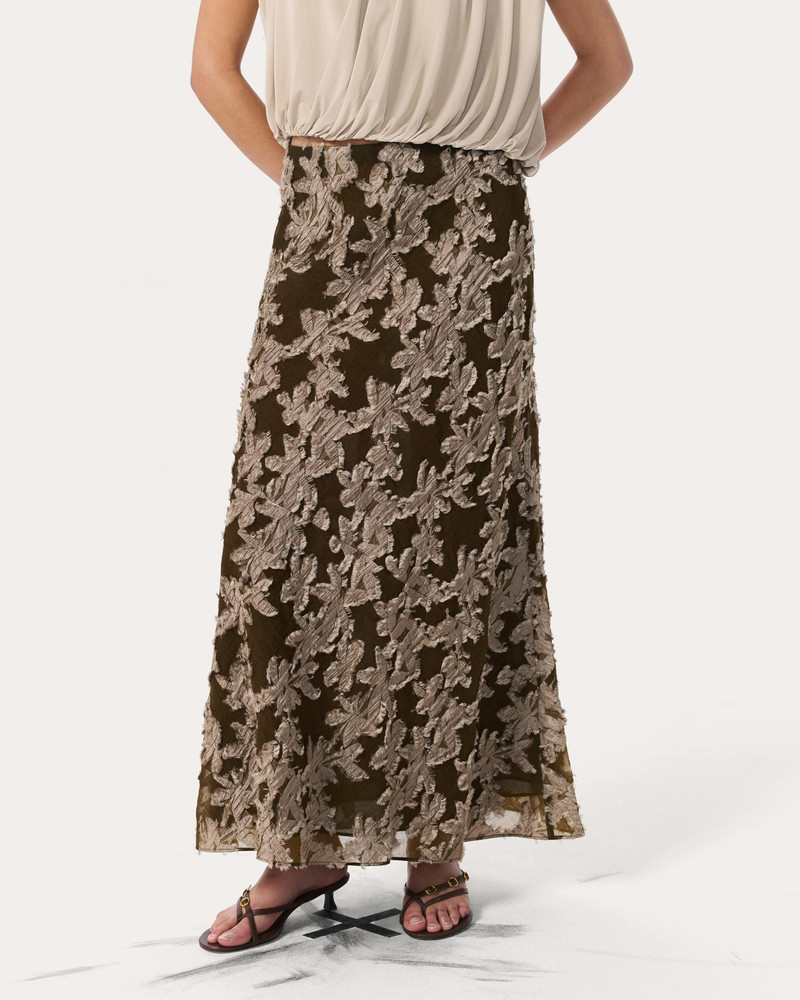 rag & bone Wren Fil Coupé Maxi Skirt outlook