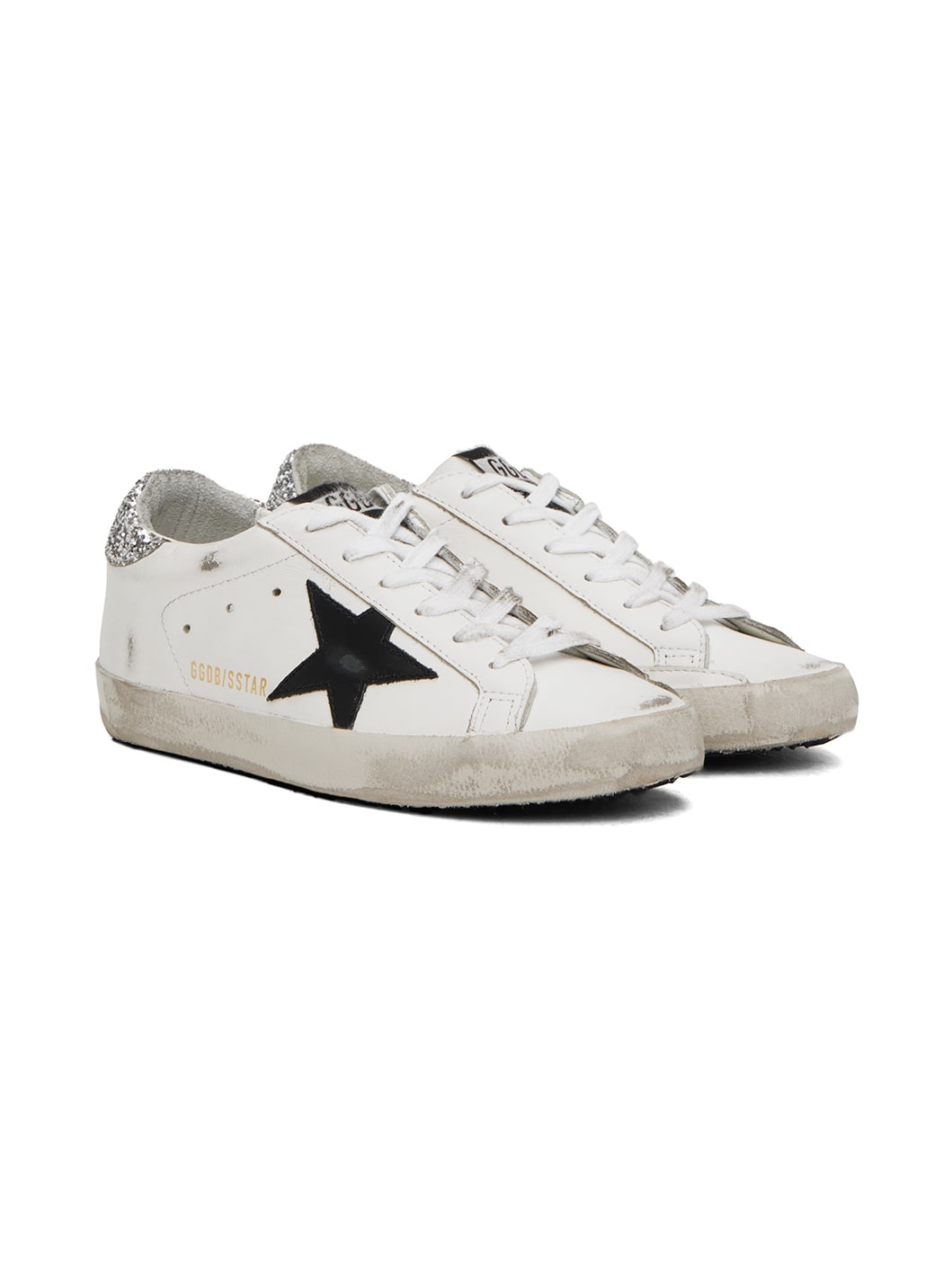 SSENSE Exclusive White Super-Star Sneakers - 4