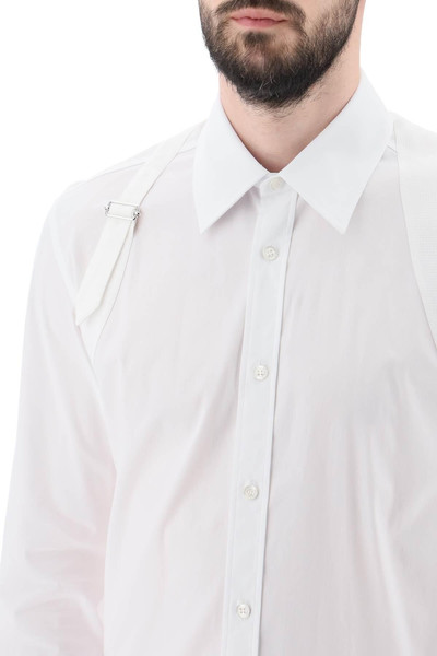 Alexander McQueen ALEXANDER MCQUEEN HARNESS SHIRT IN STRETCH COTTON outlook