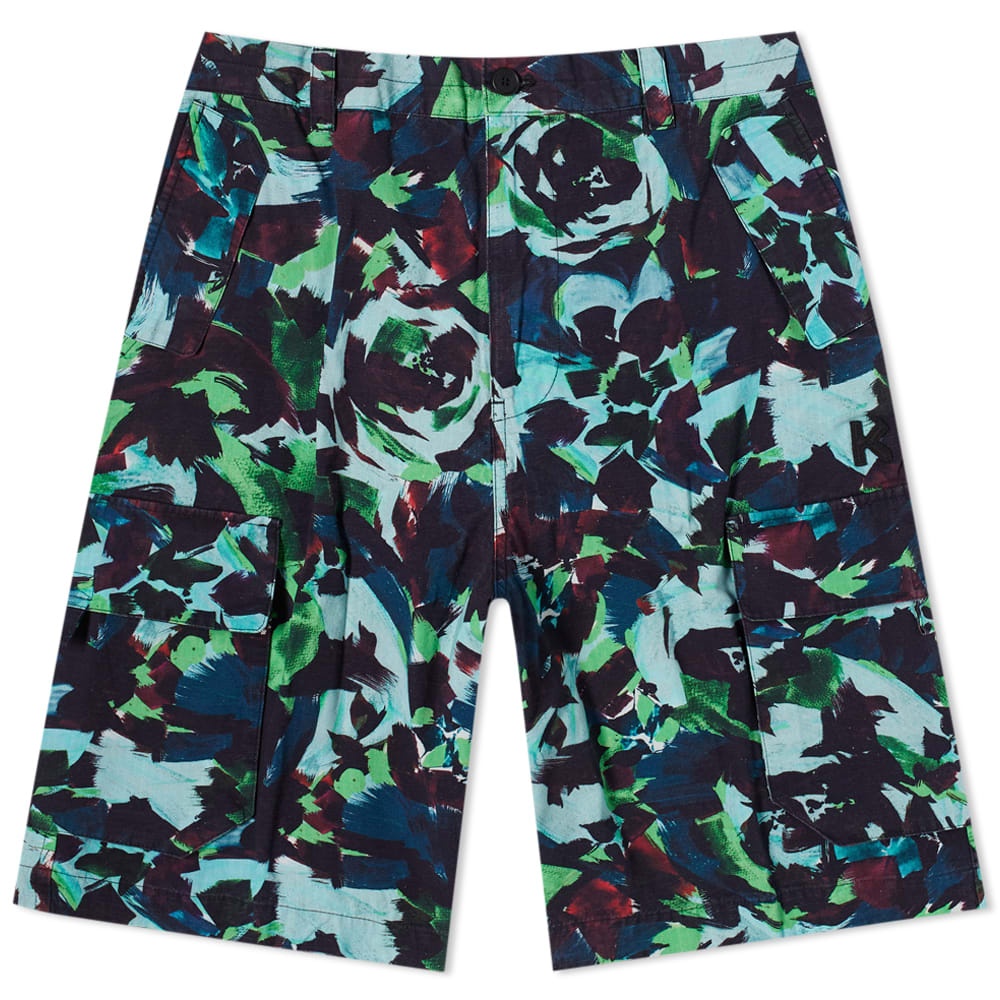 Kenzo Printed Cargo Short - 1