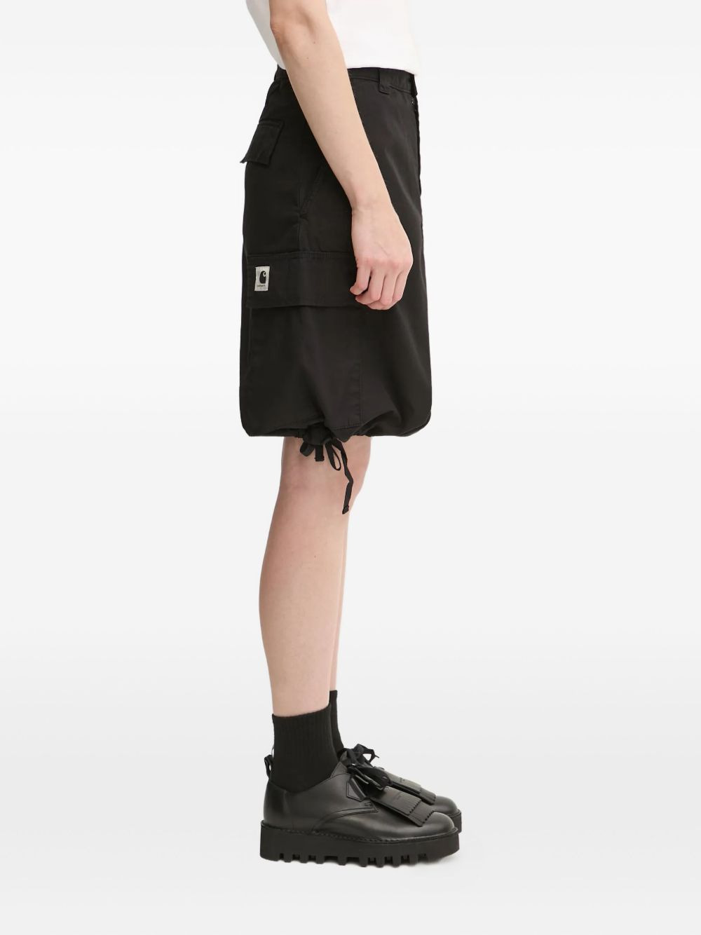 Kingston drawstring midi skirt - 2