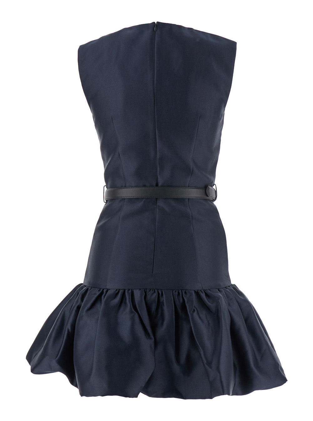 Self-Portrait Women Navy Taffeta Mini Dress - 2