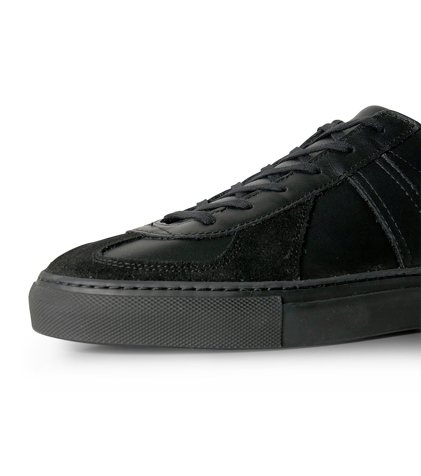 GERMAN MILITARY TRAINER with SERENA SOLE ALL BLACK - 6