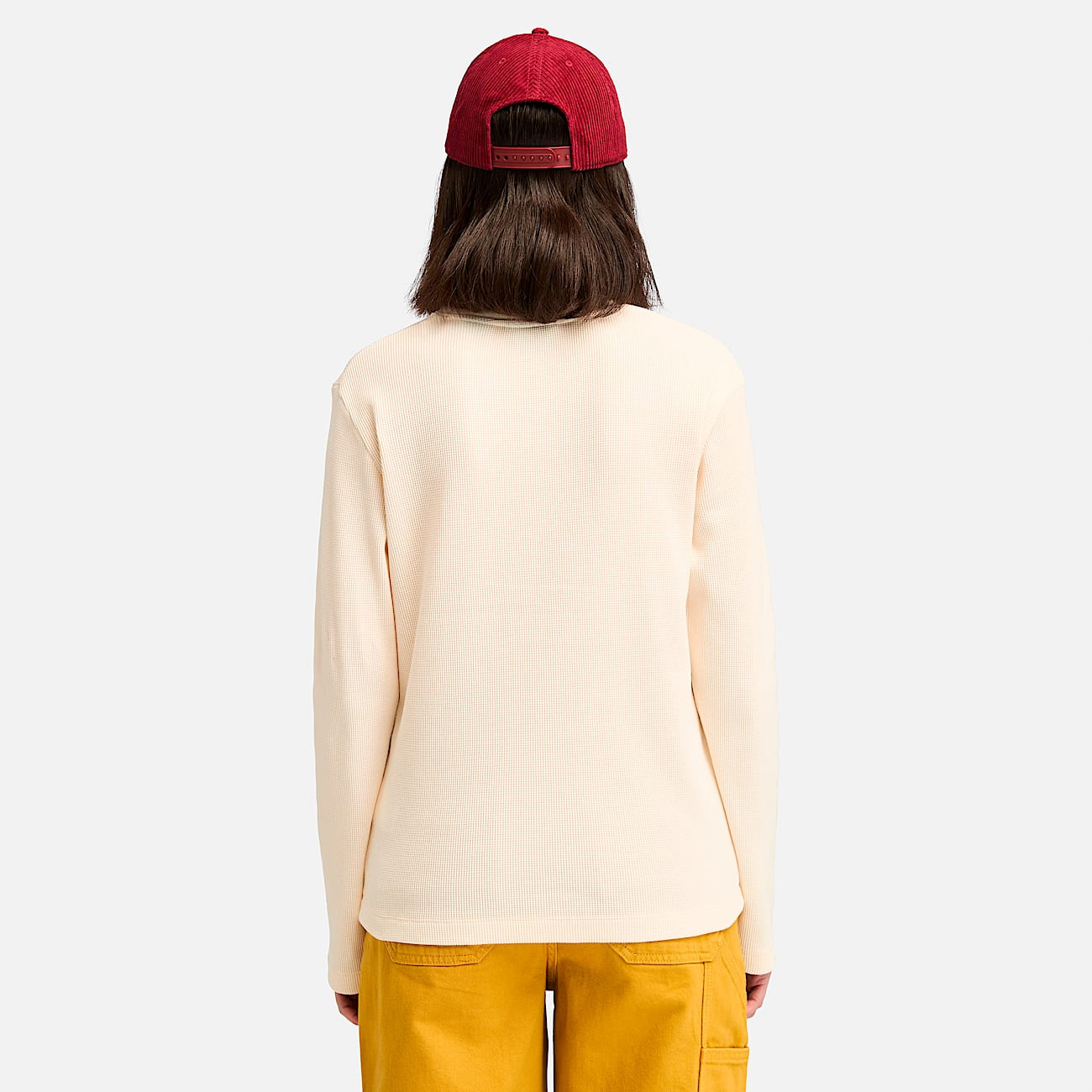 Women's Timberland® Long-Sleeve Waffle T-Shirt - 4