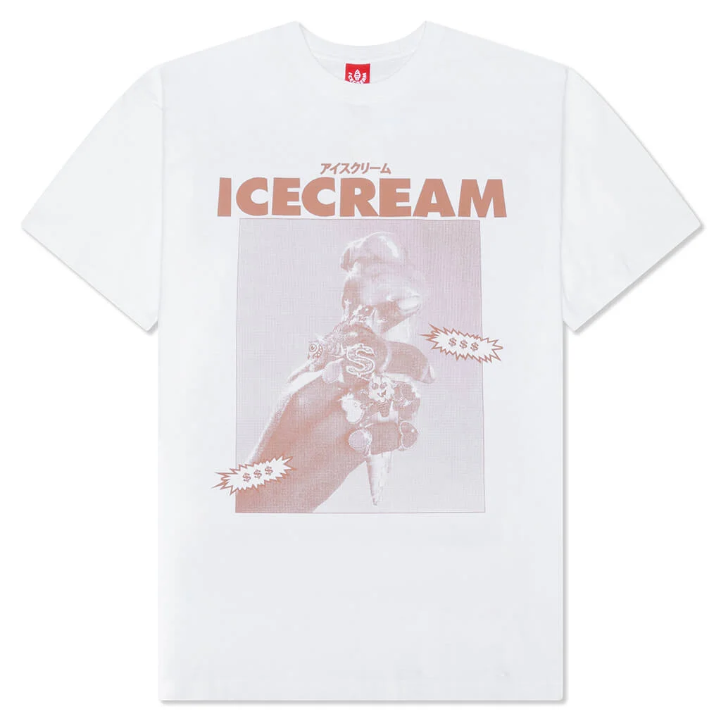 SIP S/S TEE - WHITE - 1