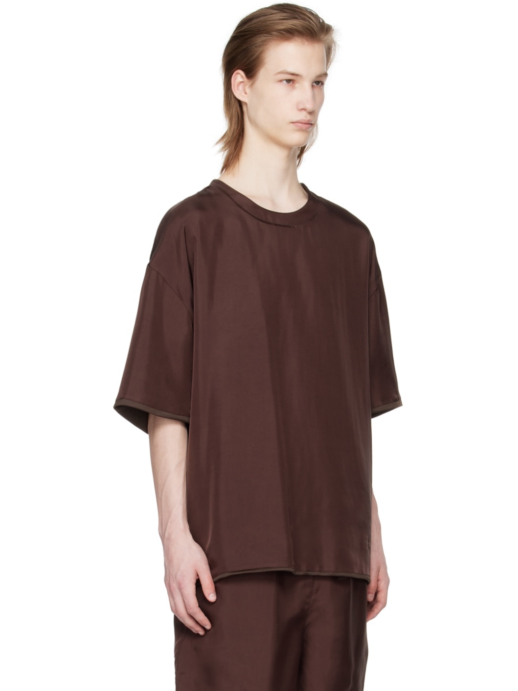 Burgundy & Brown Reversible T-Shirt - 2
