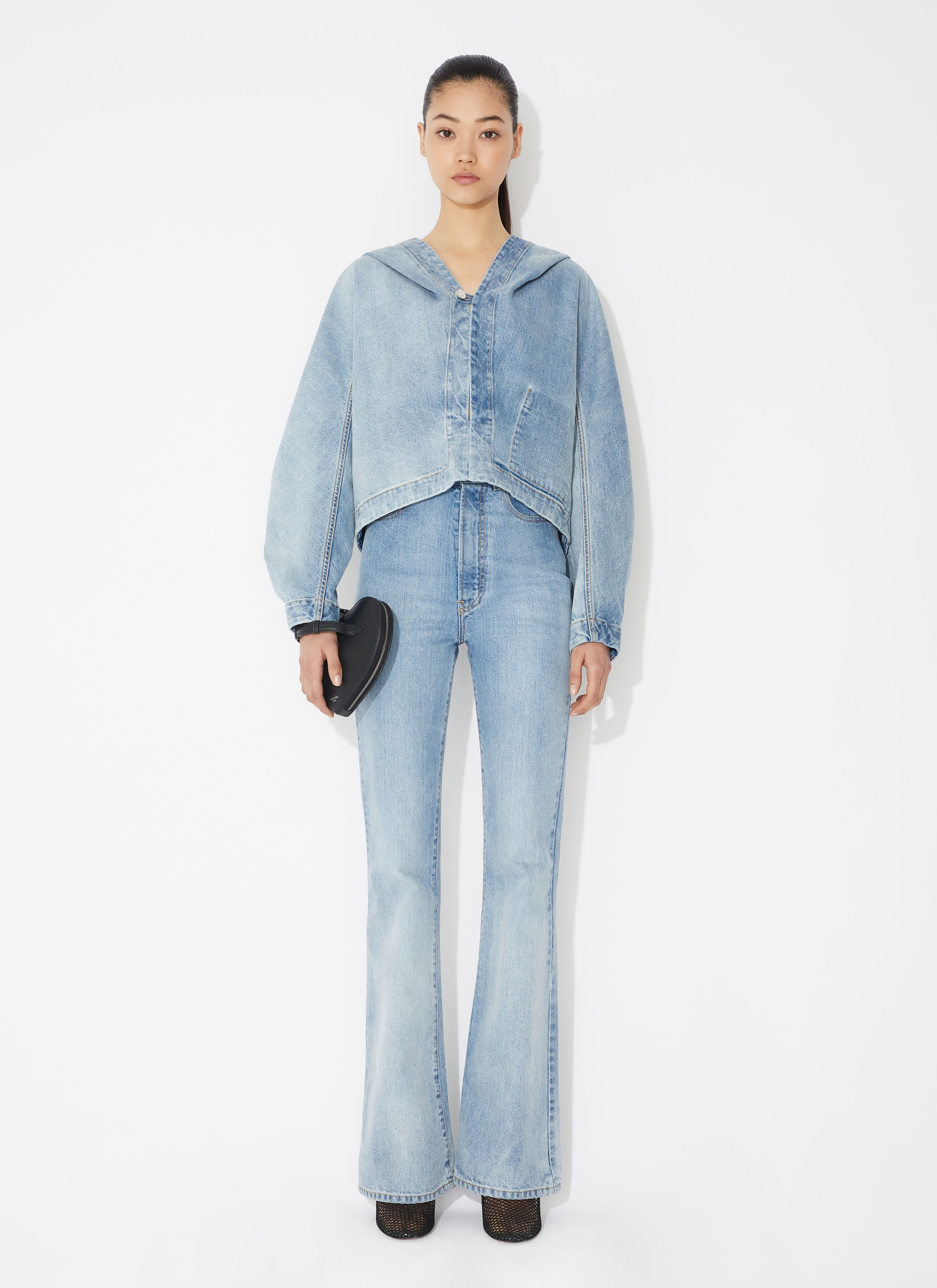 DENIM VAREUSE JACKET - 2