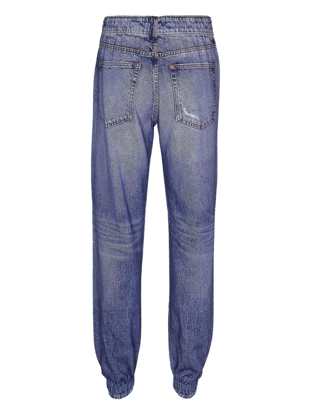 Miramar Jogger distressed cuffed jeans - 2