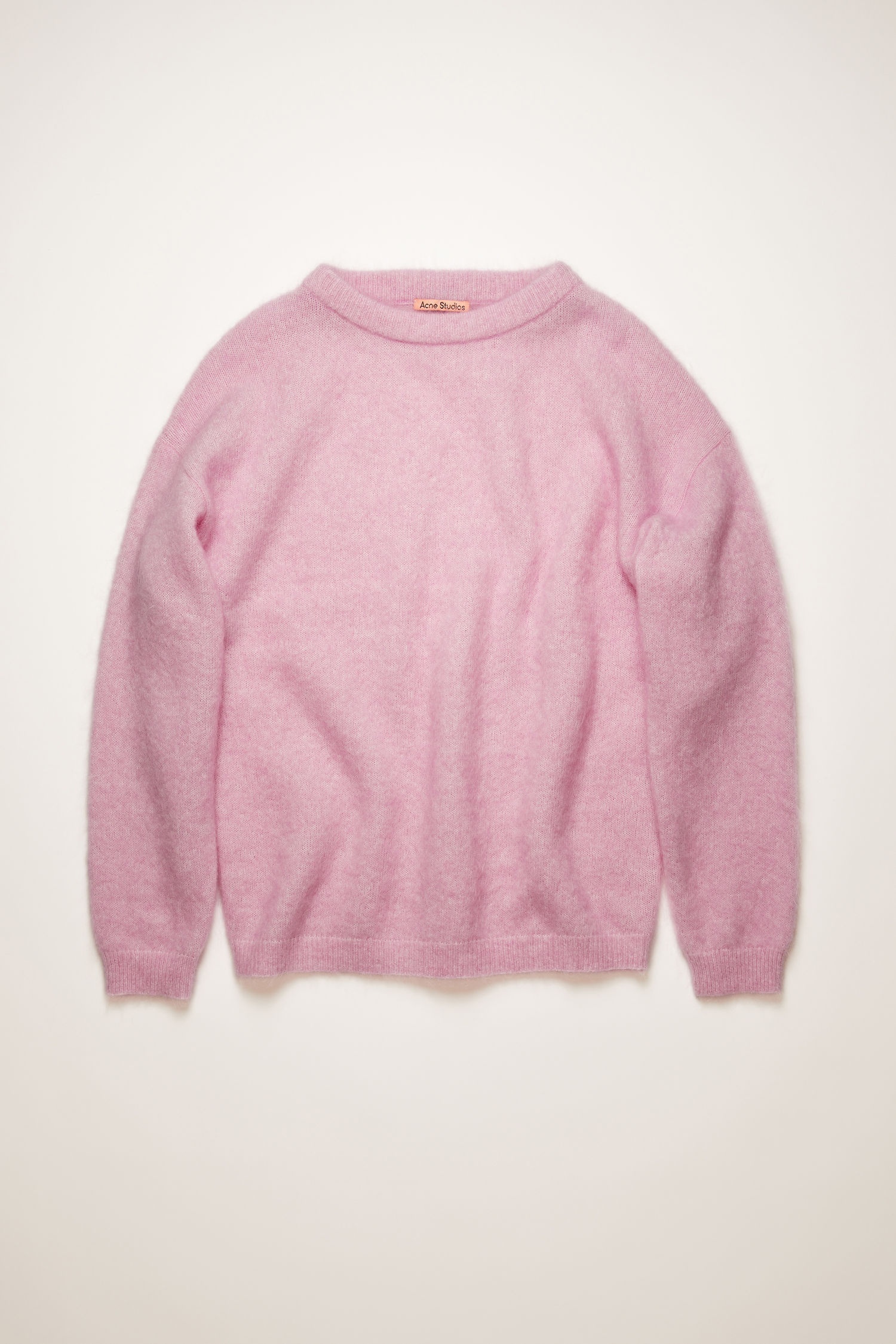 Crewneck sweater bubblegum pink - 1