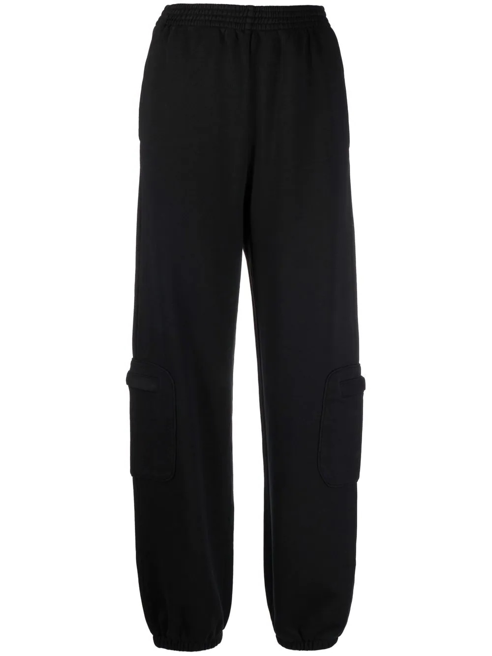 elasticated track pants - 1