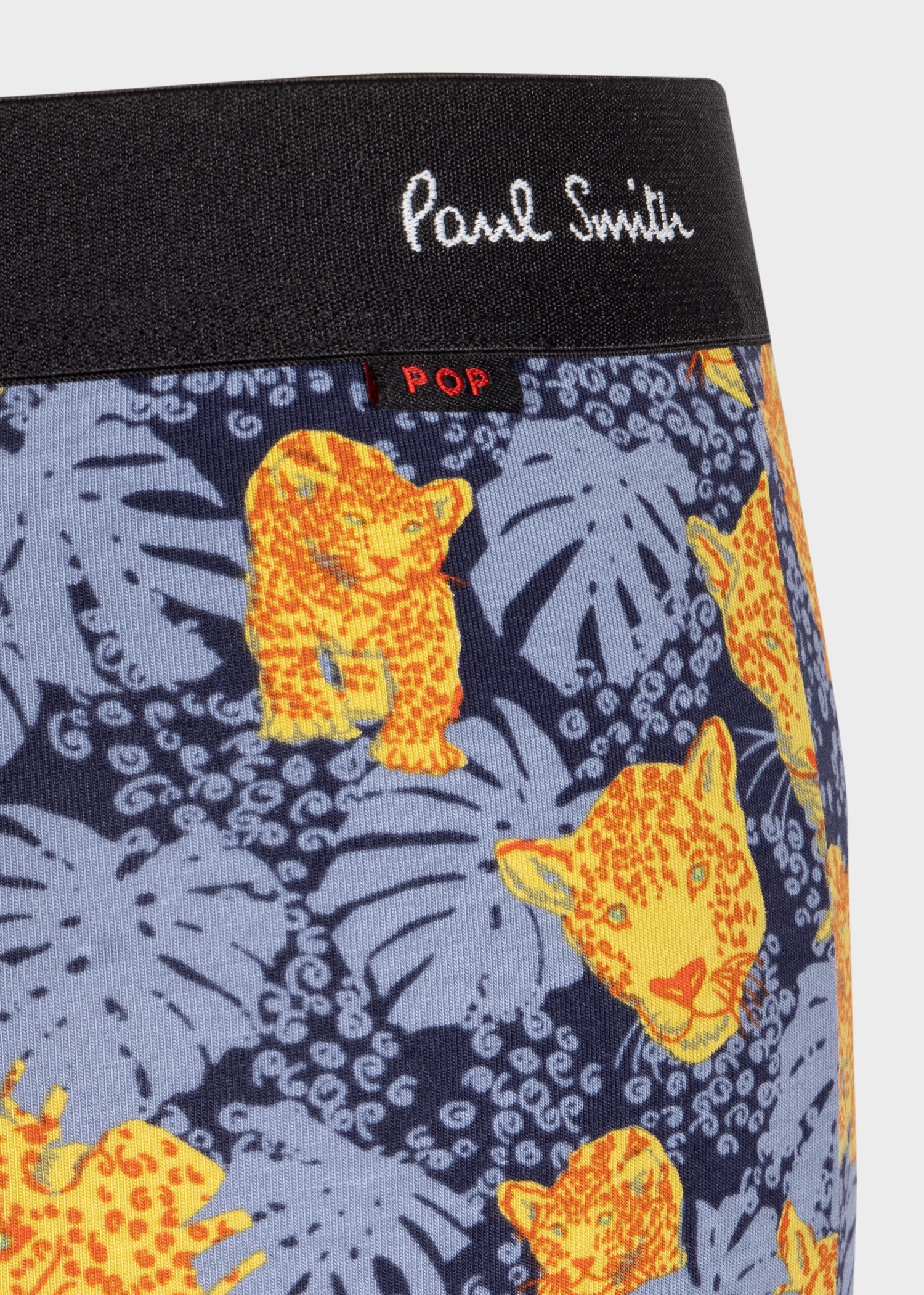 'Jaguar' Print Low-Rise Boxer Briefs - 3