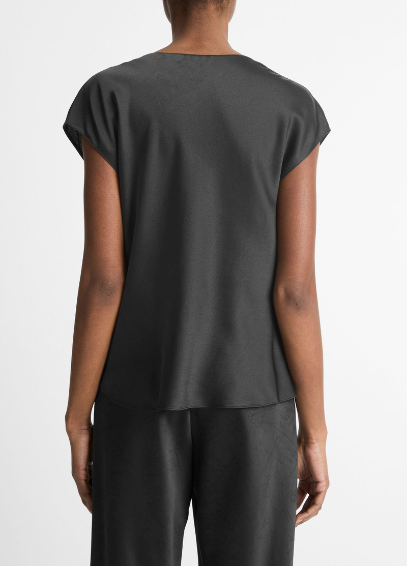 Vince Silk Cowl-Neck Blouse outlook