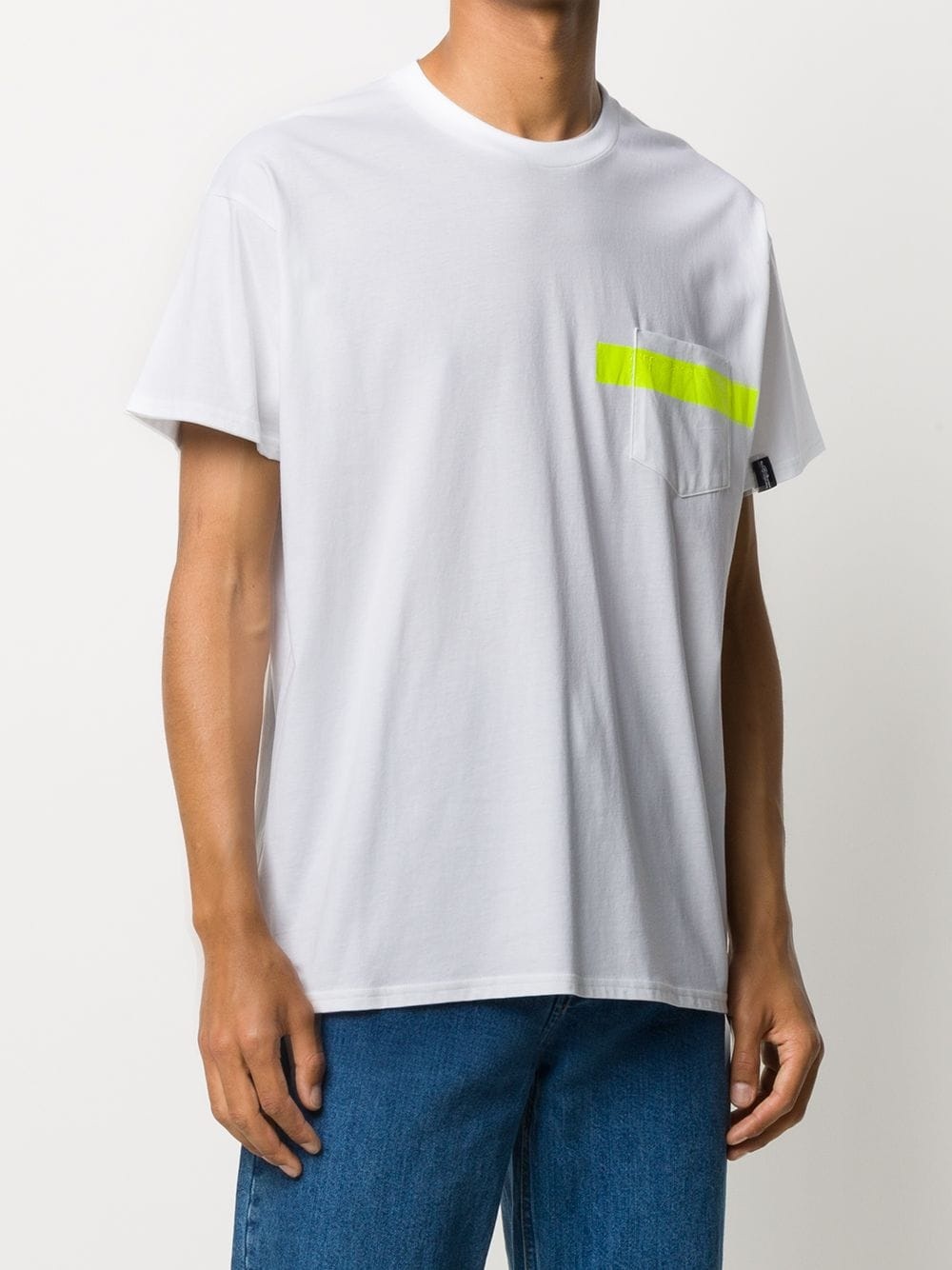 patch-pocket short-sleeve T-shirt - 3