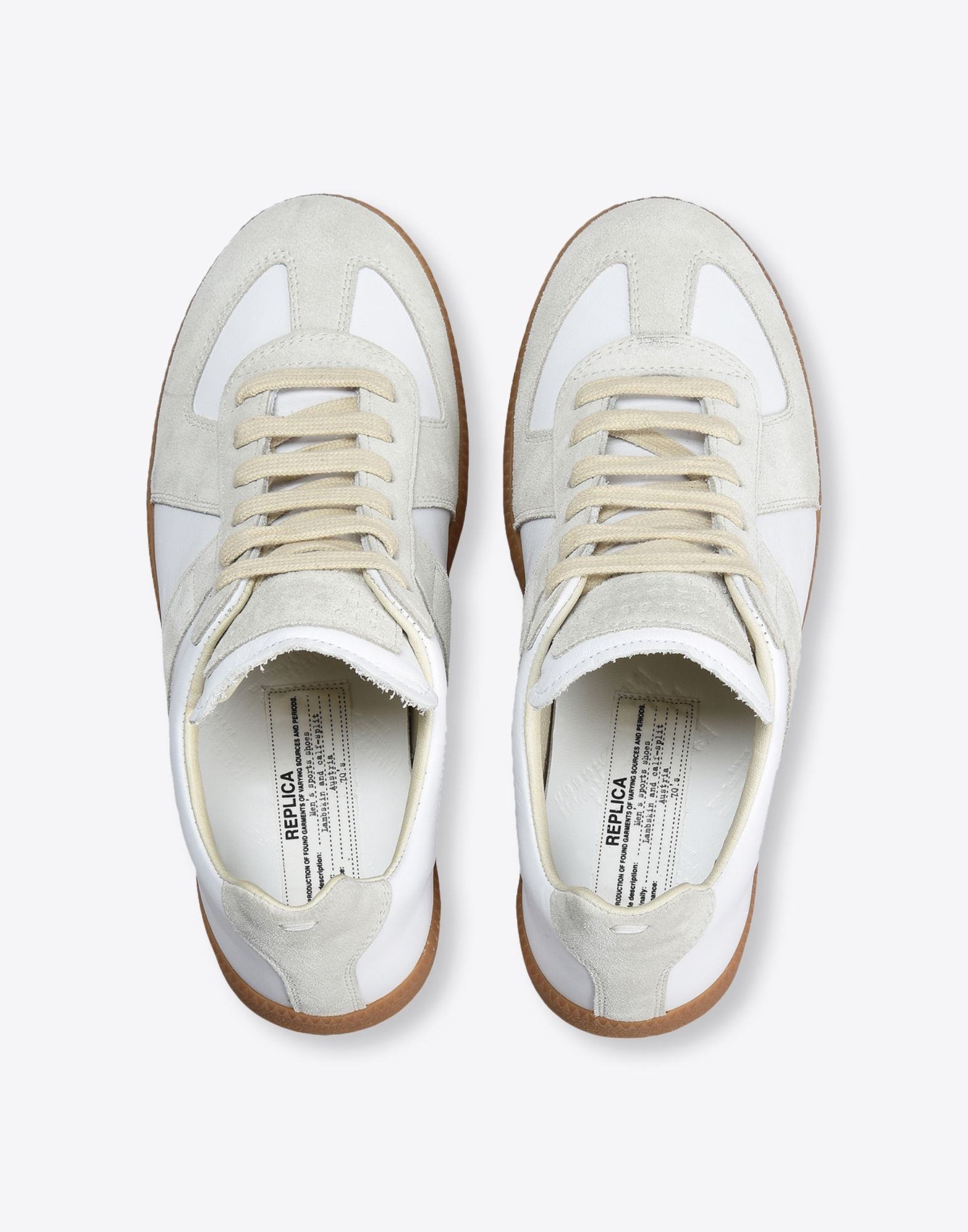 Replica calfskin sneakers - 3