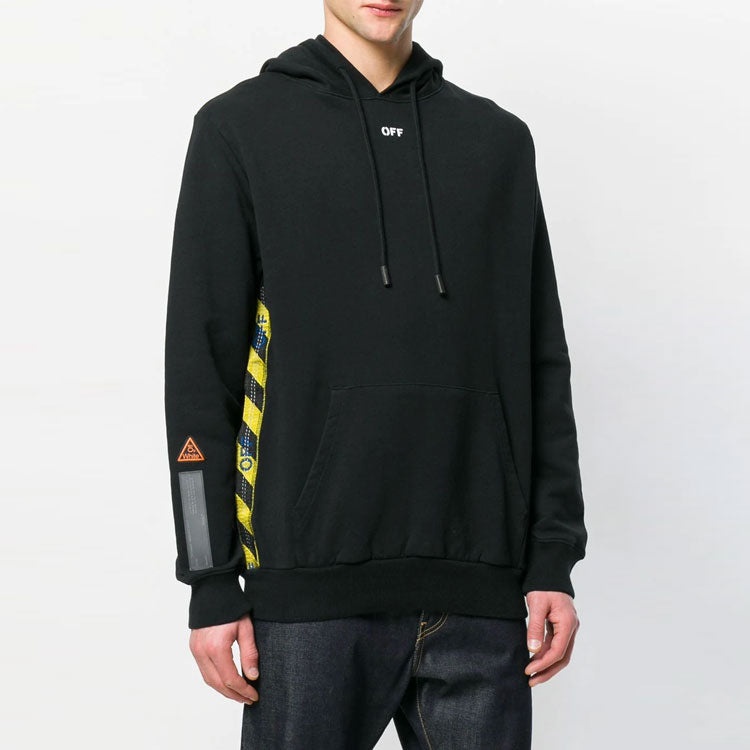 Off-White Side Yellow Unisex Black OMBB032S180030081000 - 3
