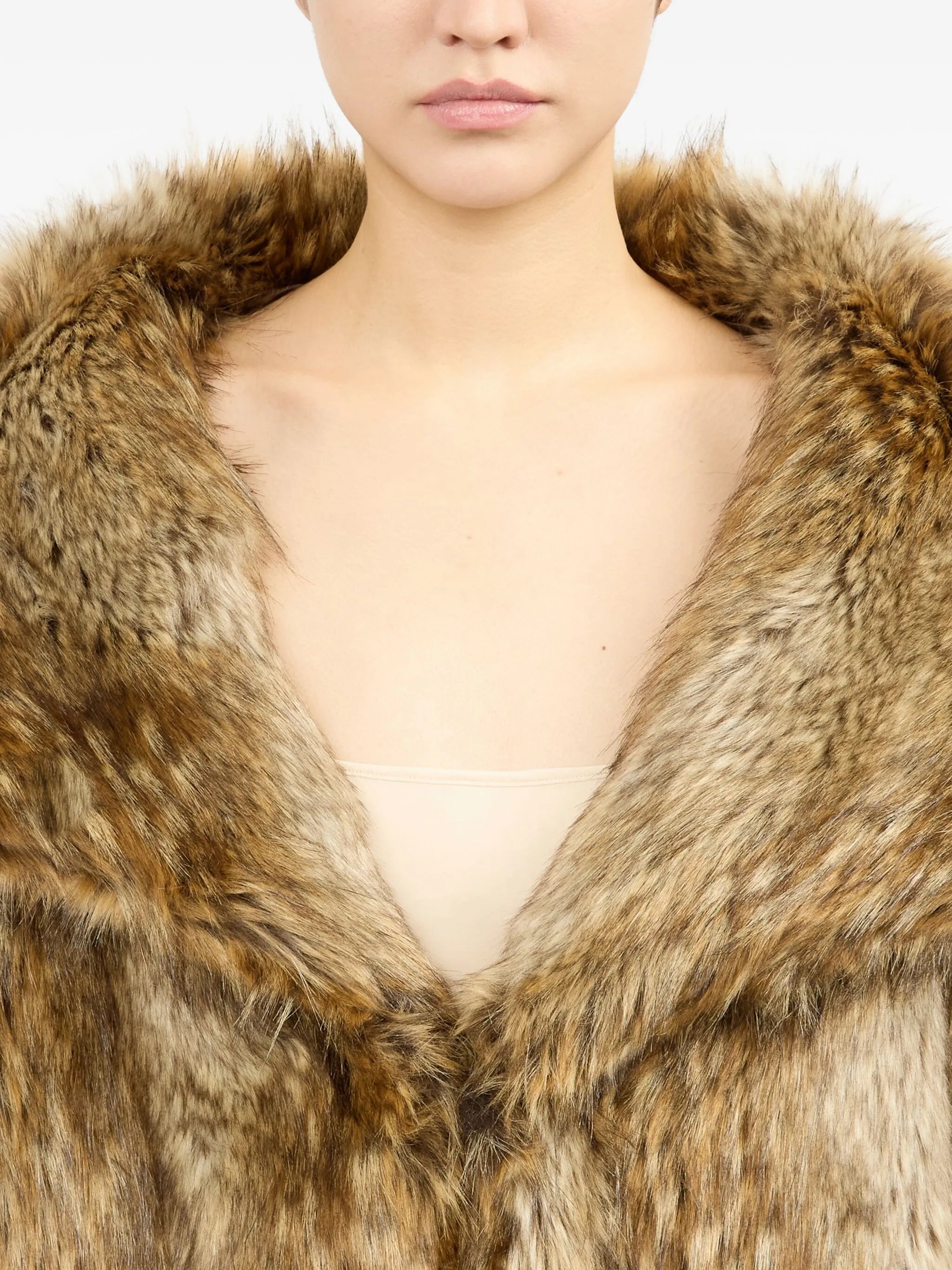 Mm6 Maison Margiela Faux-fur Jacket - 3
