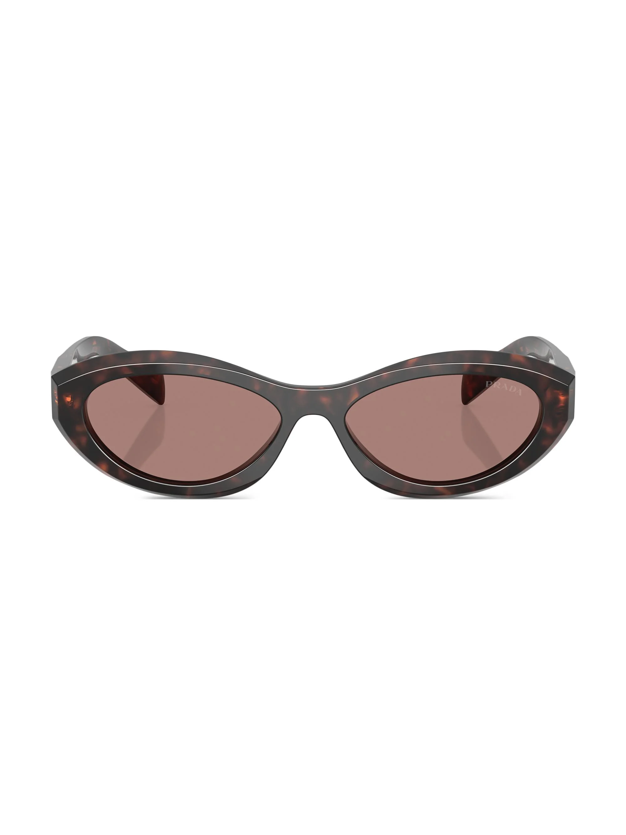 Women's 53MM Geometric Sunglasses - Brown Havana - 1