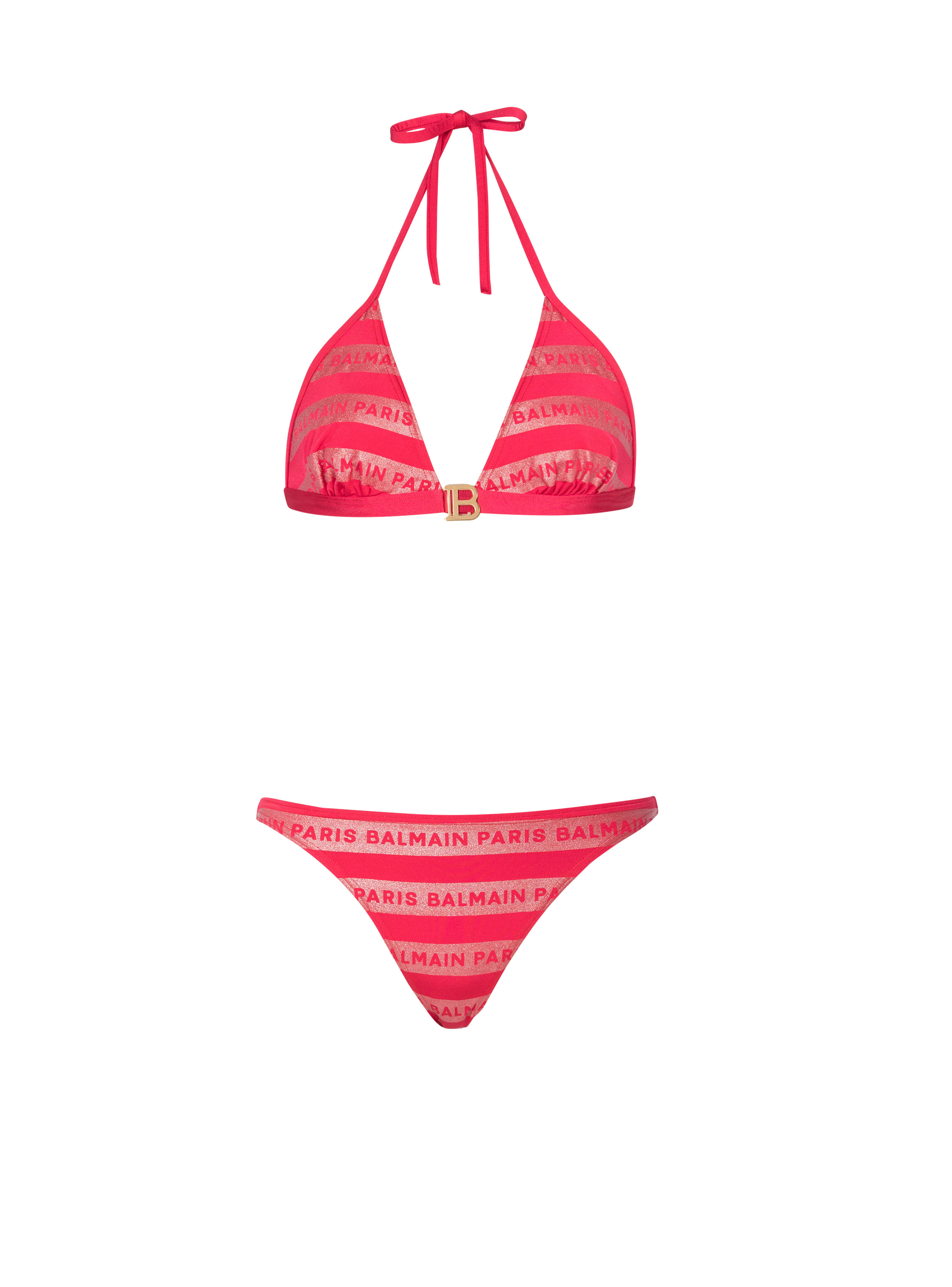 Balmain Paris triangle bikini - 1