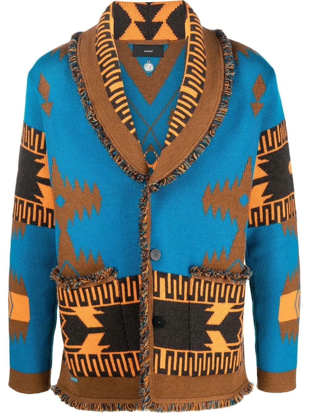 Icon jacquard cardigan - 1