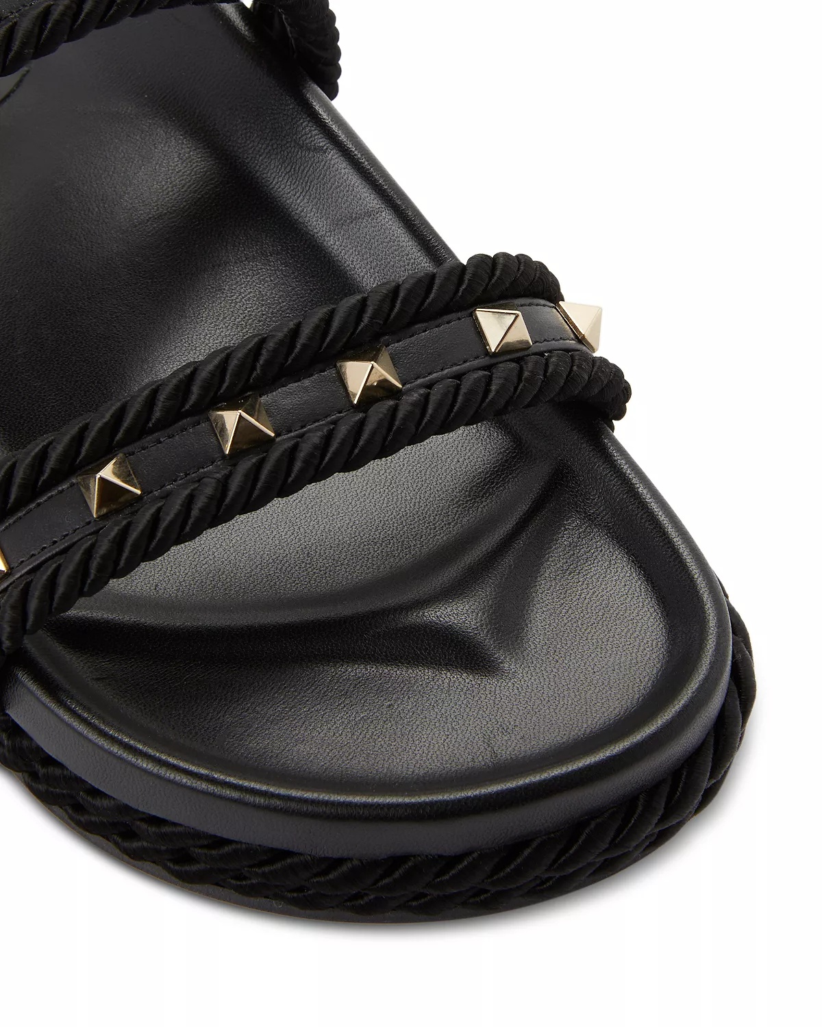 Women's Embellished Espadrille Slide Sandals - 6
