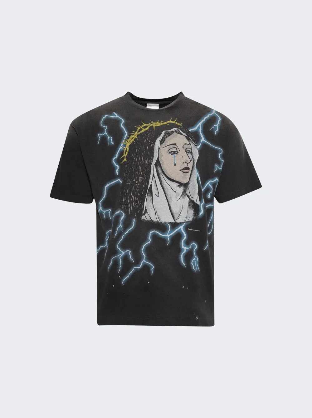 Maria Short Sleeve Tee Black - 1