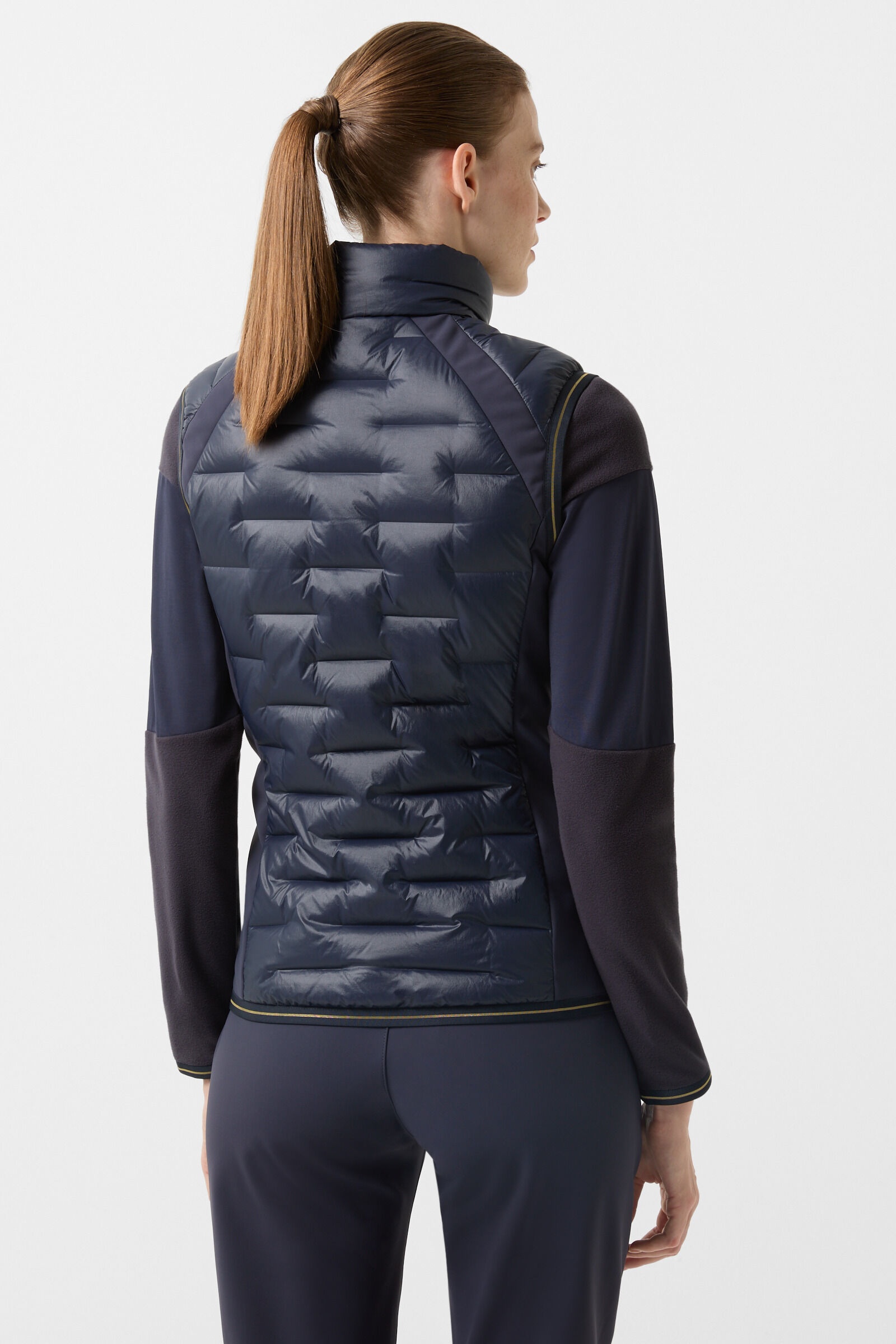 Efi Down vest in Navy blue - 3