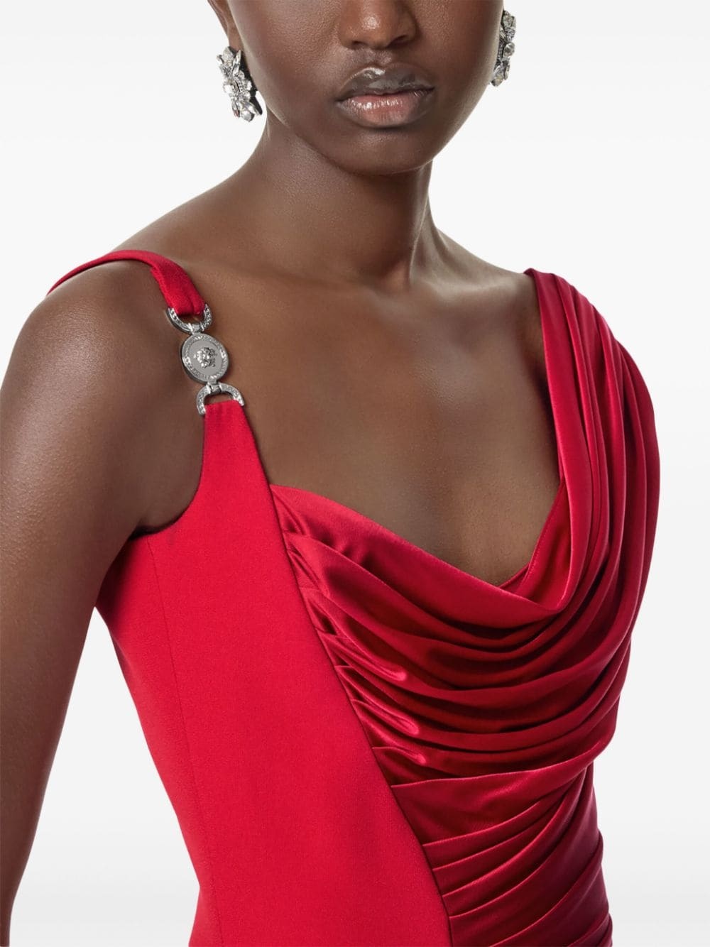 Medusa '95 draped gown - 5
