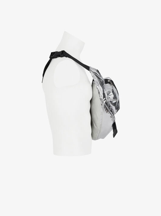 SPECTRE BUM BAG IN METALLIZED NYLON - 4