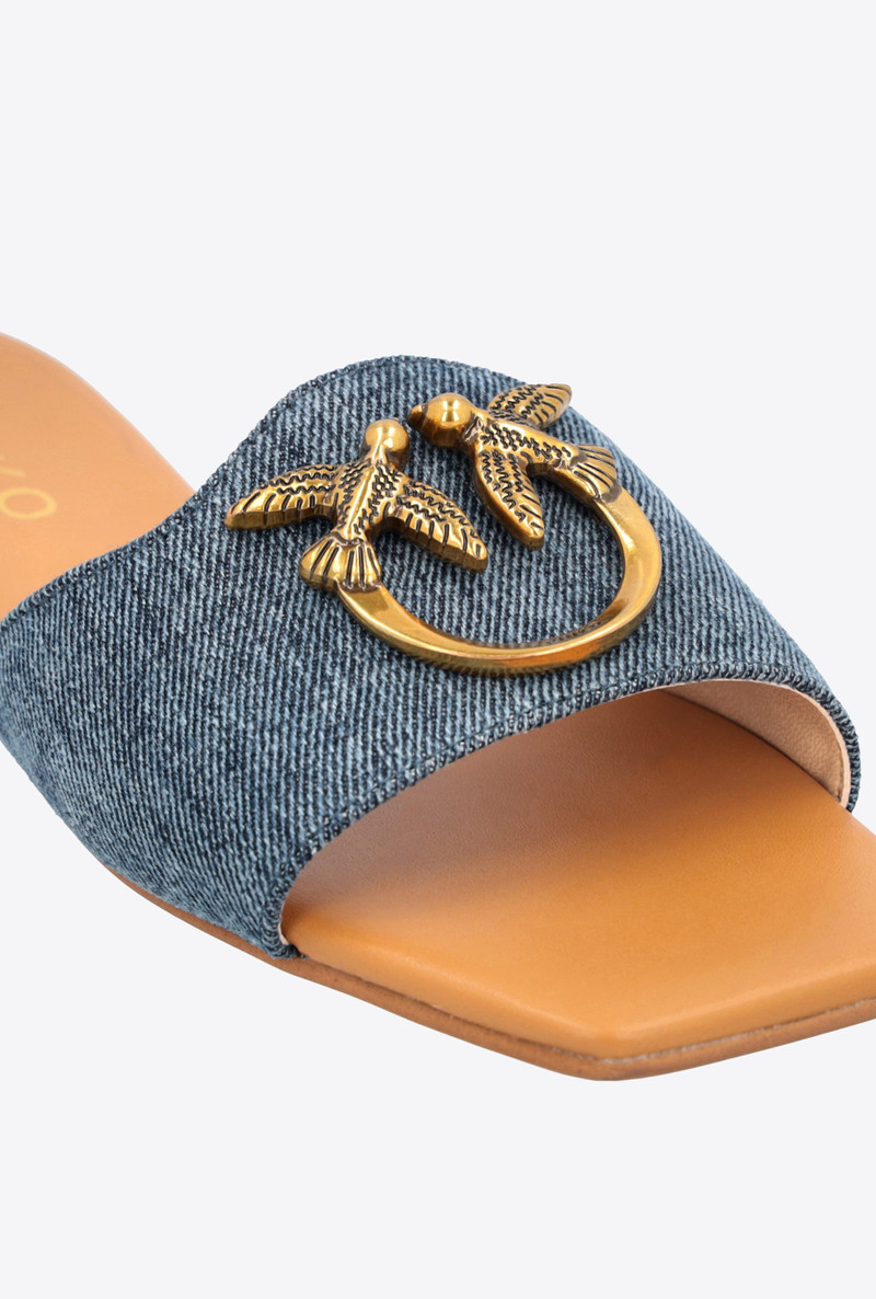 FLAT DENIM SLIP-ONS 4