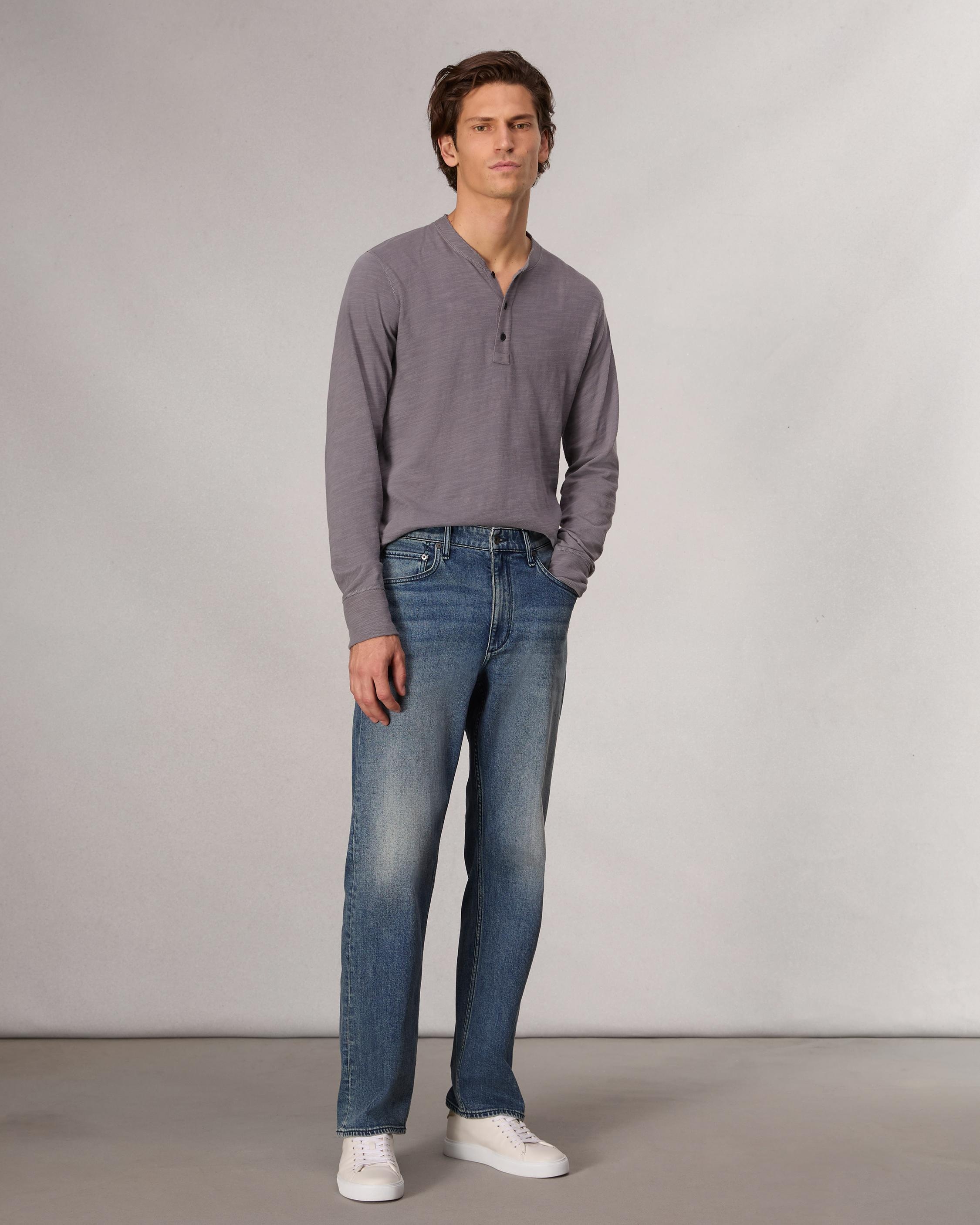 Classic Flame Henley - 3