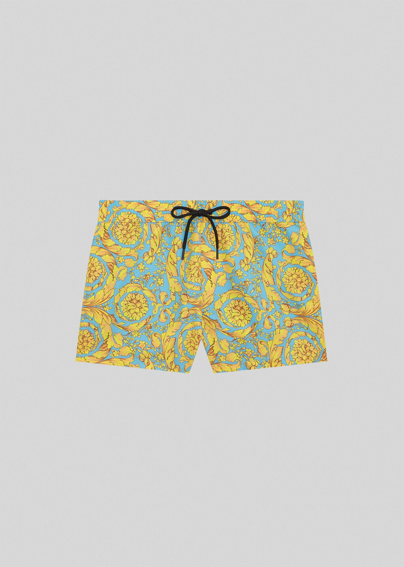 Barocco Print Swim Shorts 1