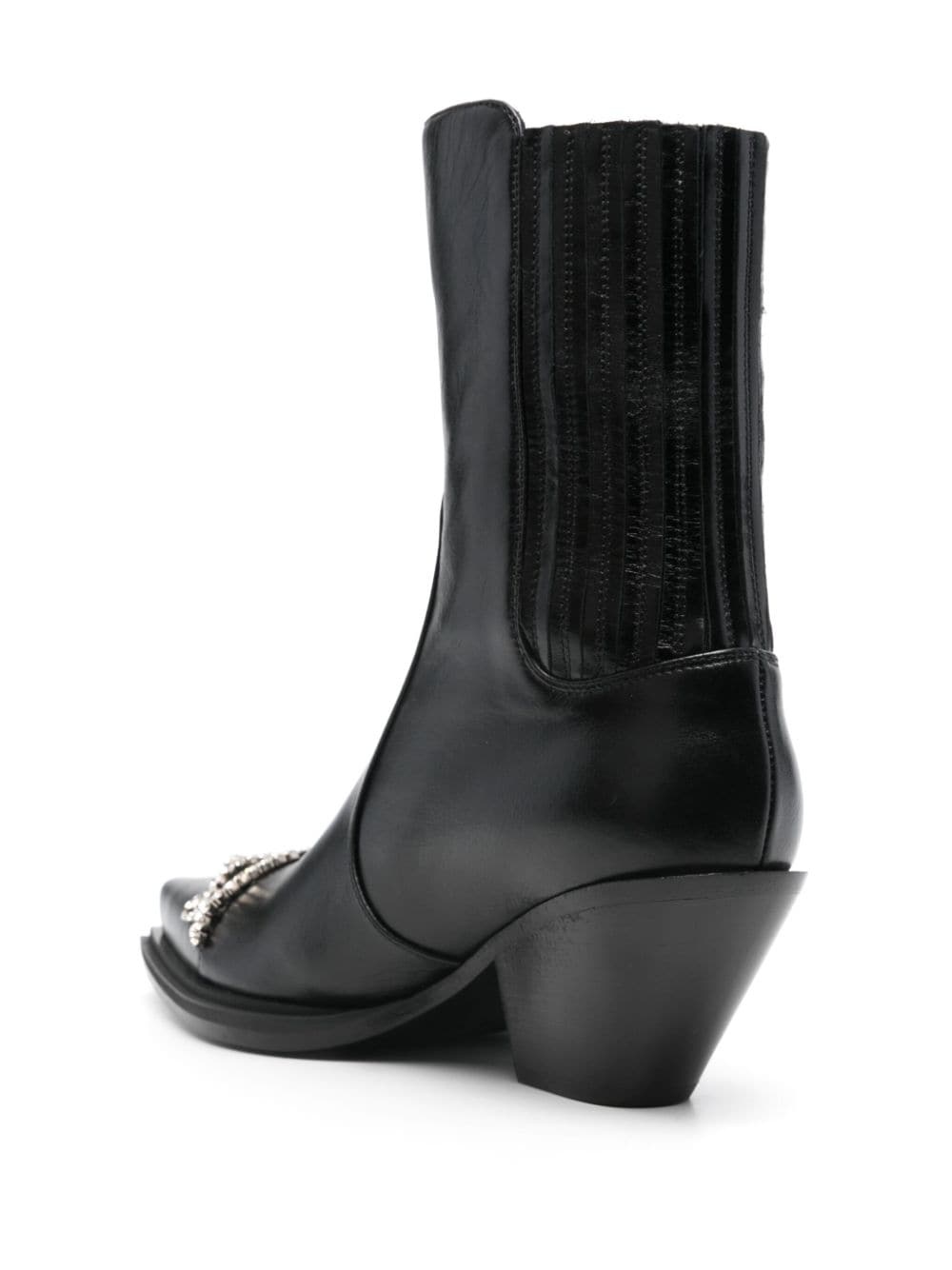crystal-embellished 55mm boots - 3