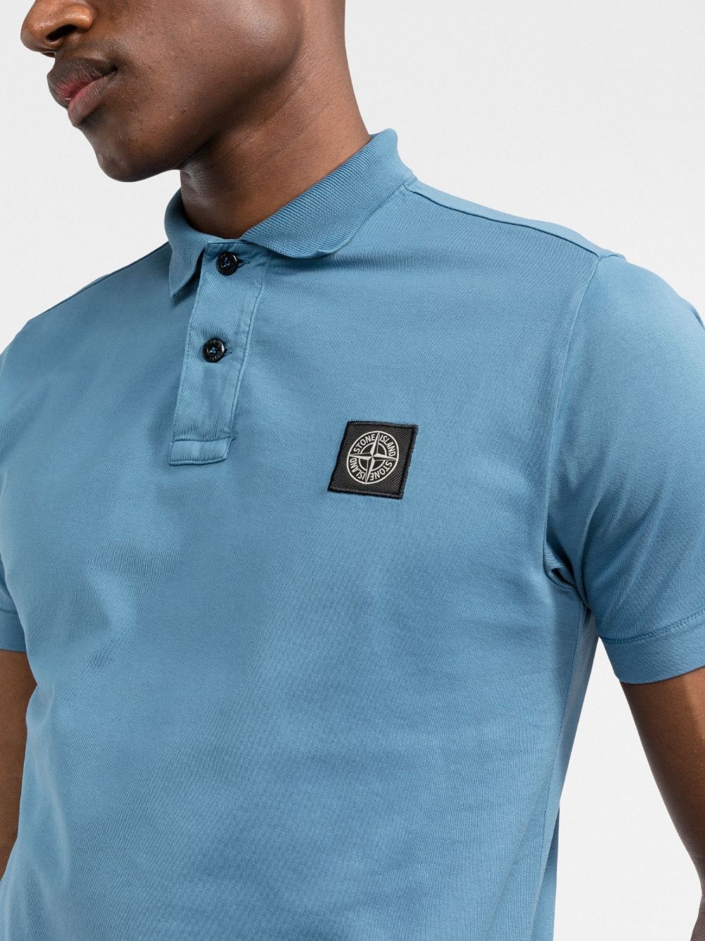 logo-patch short-sleeved polo shirt - 5