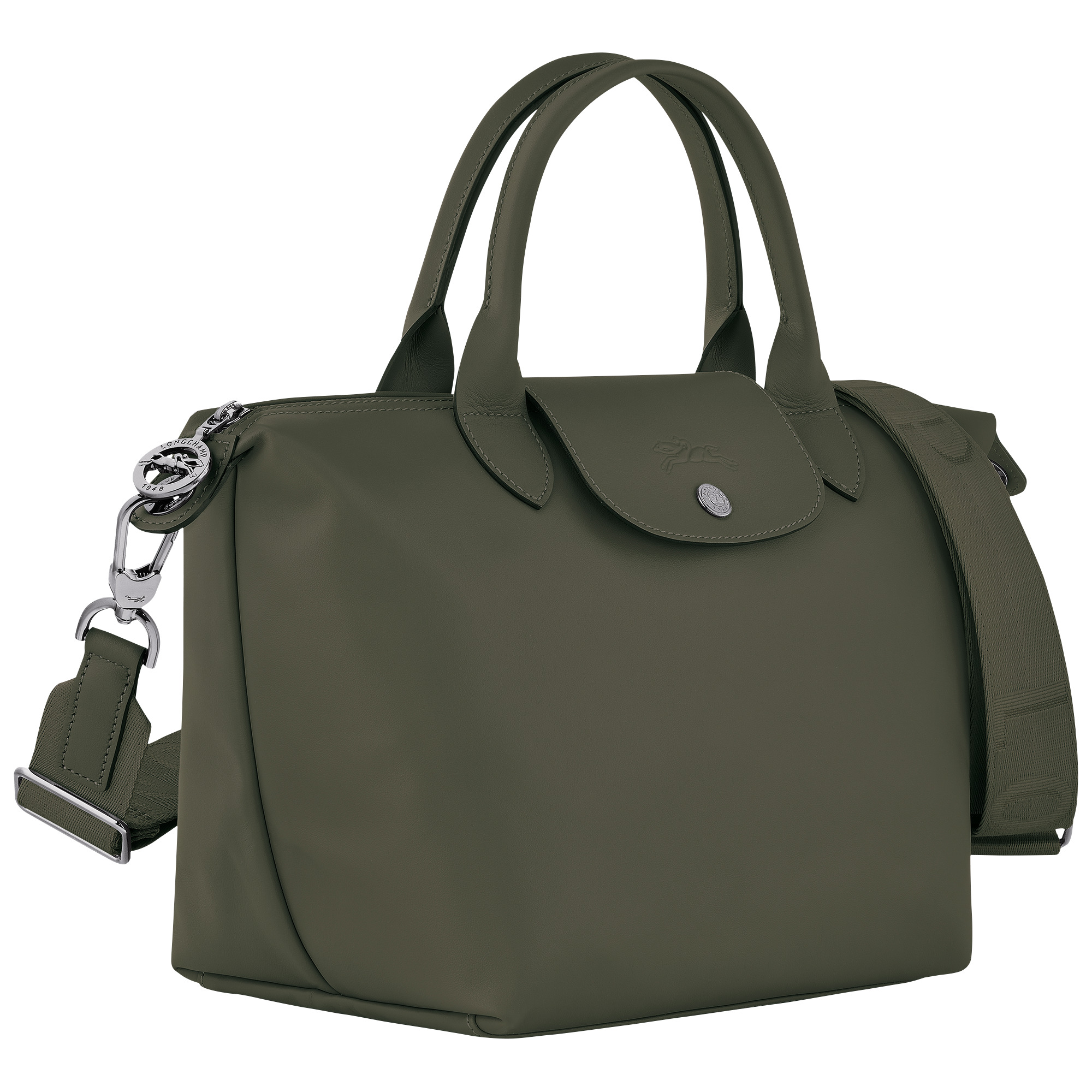 Le Pliage Xtra S Handbag Fir - Leather - 3