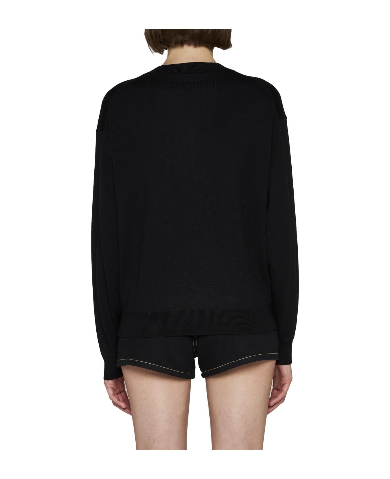 Crew-neck Wool Sweater - 4