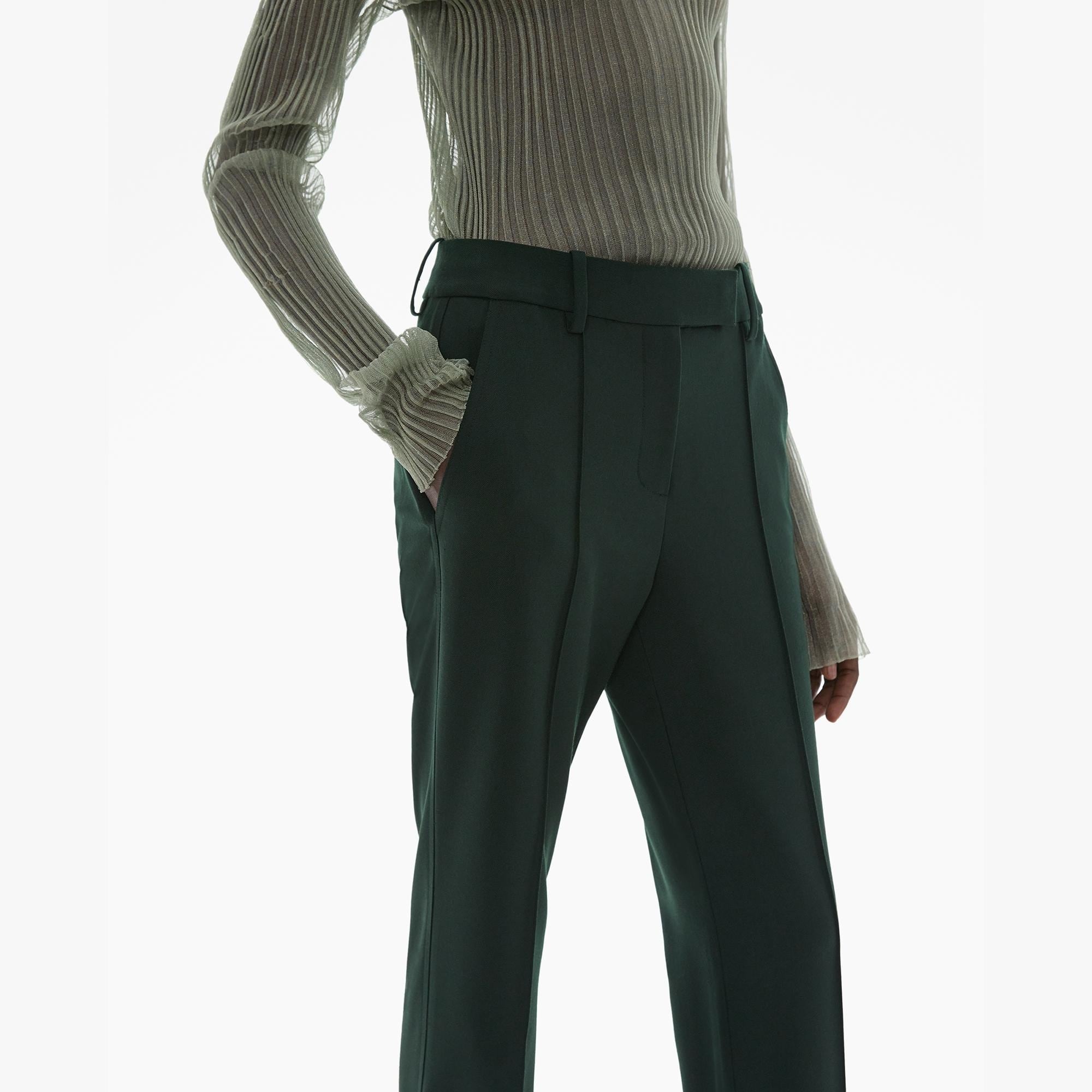 SLIT CIGARETTE PANT - 6