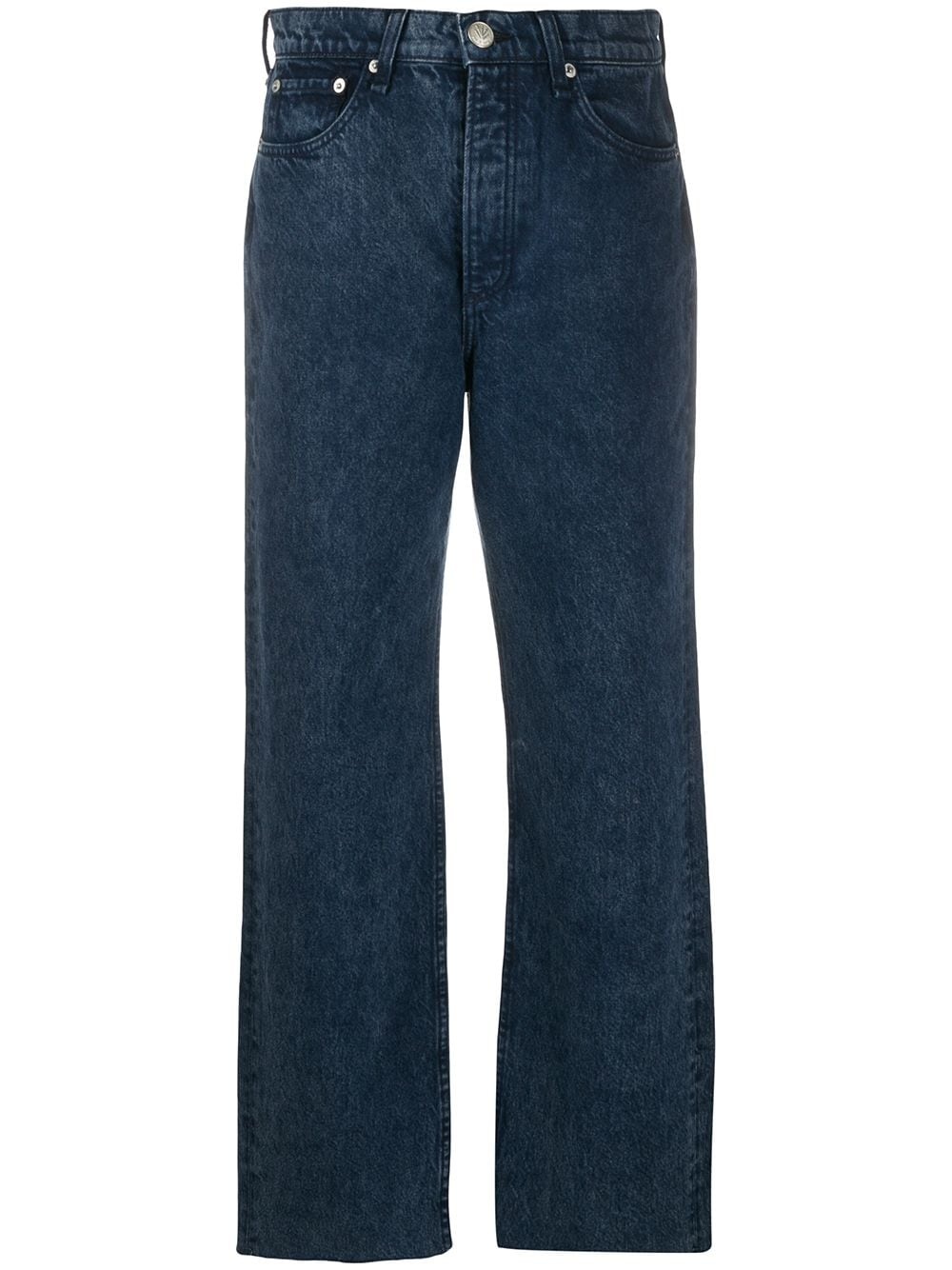 Ruth high-rise straight jeans - 1