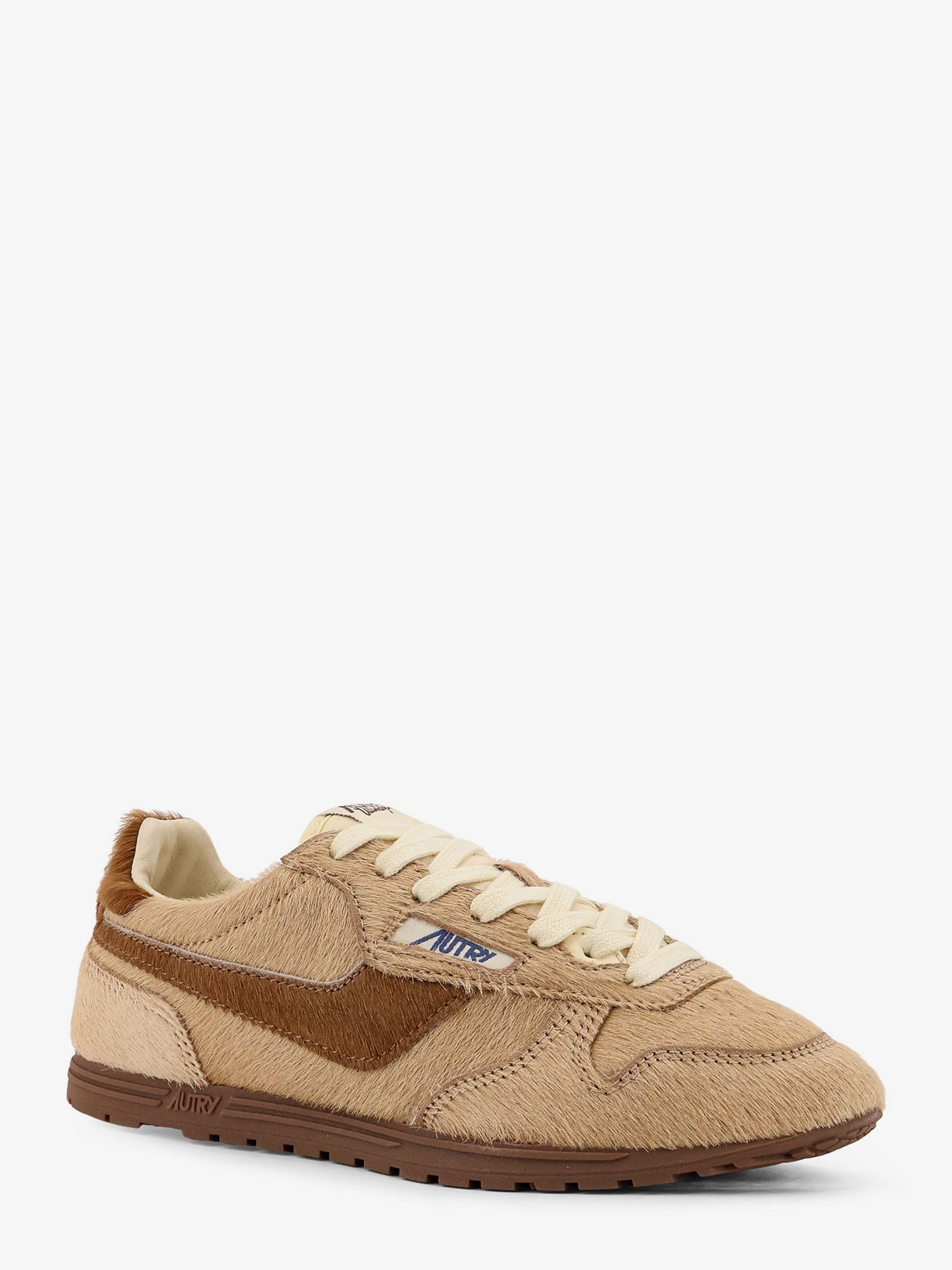 Autry Low-Top Windspin Pony Skin Sneakers - 2