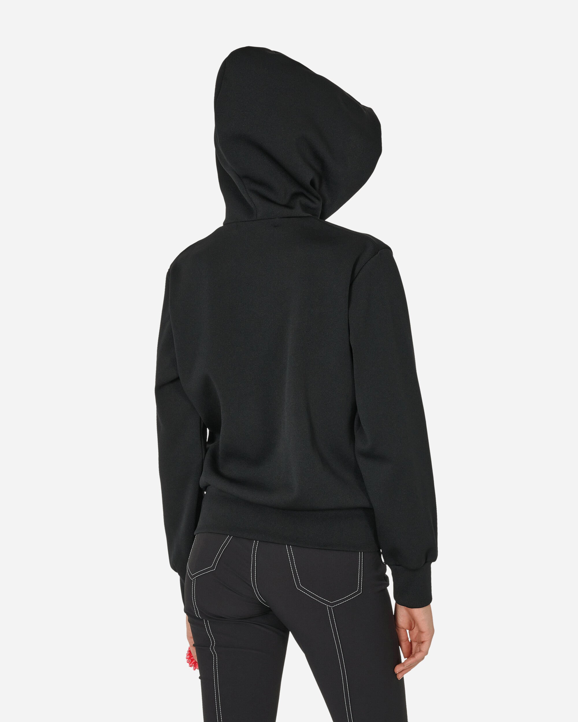 Small Heart Hooded Sweatshirt Black - 3