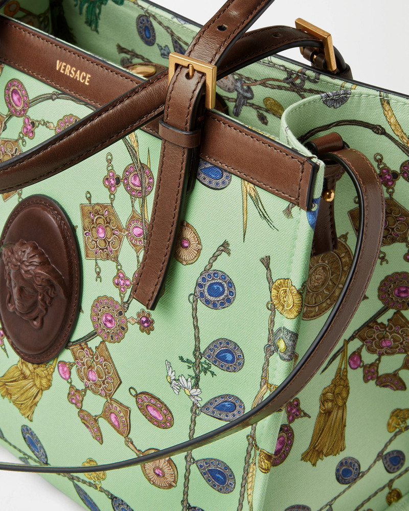 Rivière Printed Canvas Tote 8