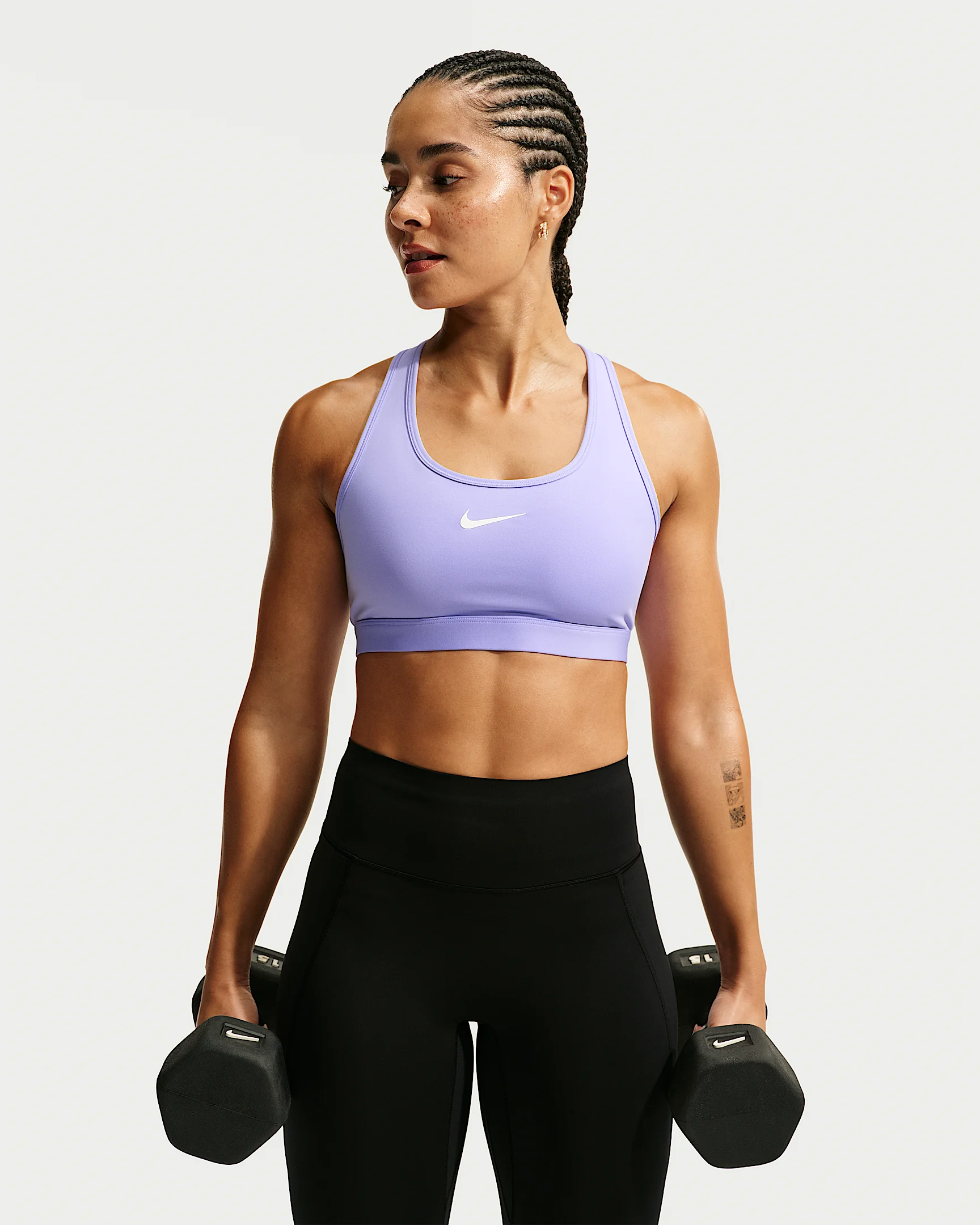 Nike Swoosh Women's Medium-Support Non-Padded Sports Bra - 1