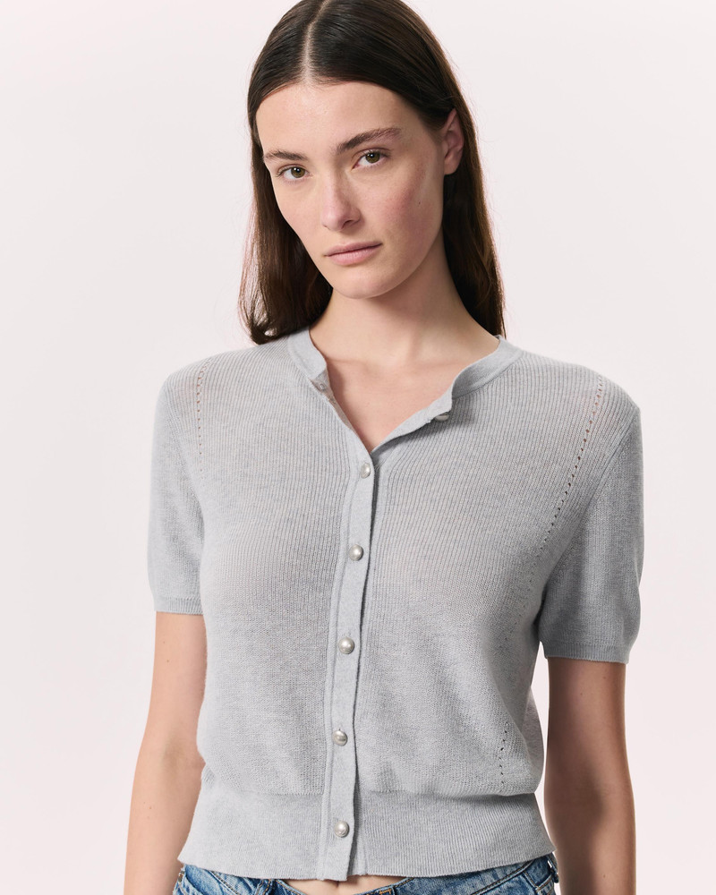 rag & bone Dina Cotton-Blend Cardigan outlook