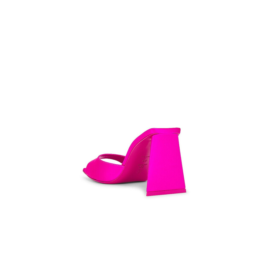 The Attico Mini Devon 85 Satin Sandals - 3