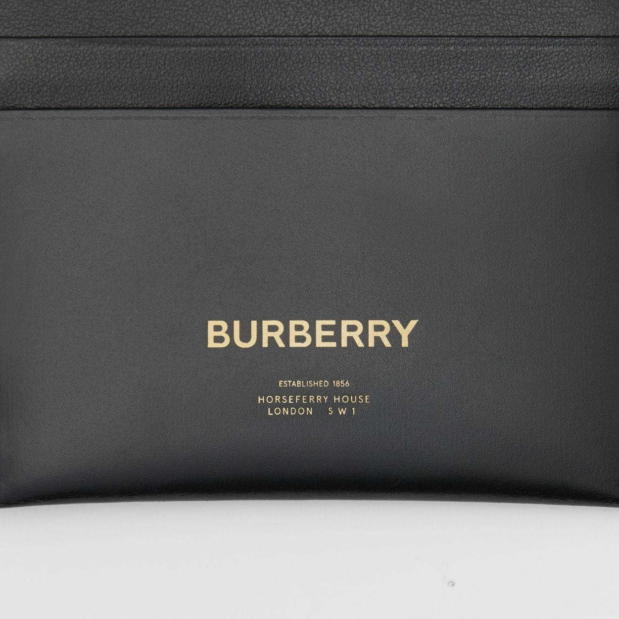Horseferry Print Leather Card Case - 2