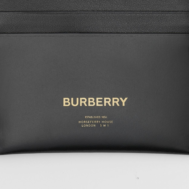Burberry Horseferry Print Leather Card Case outlook