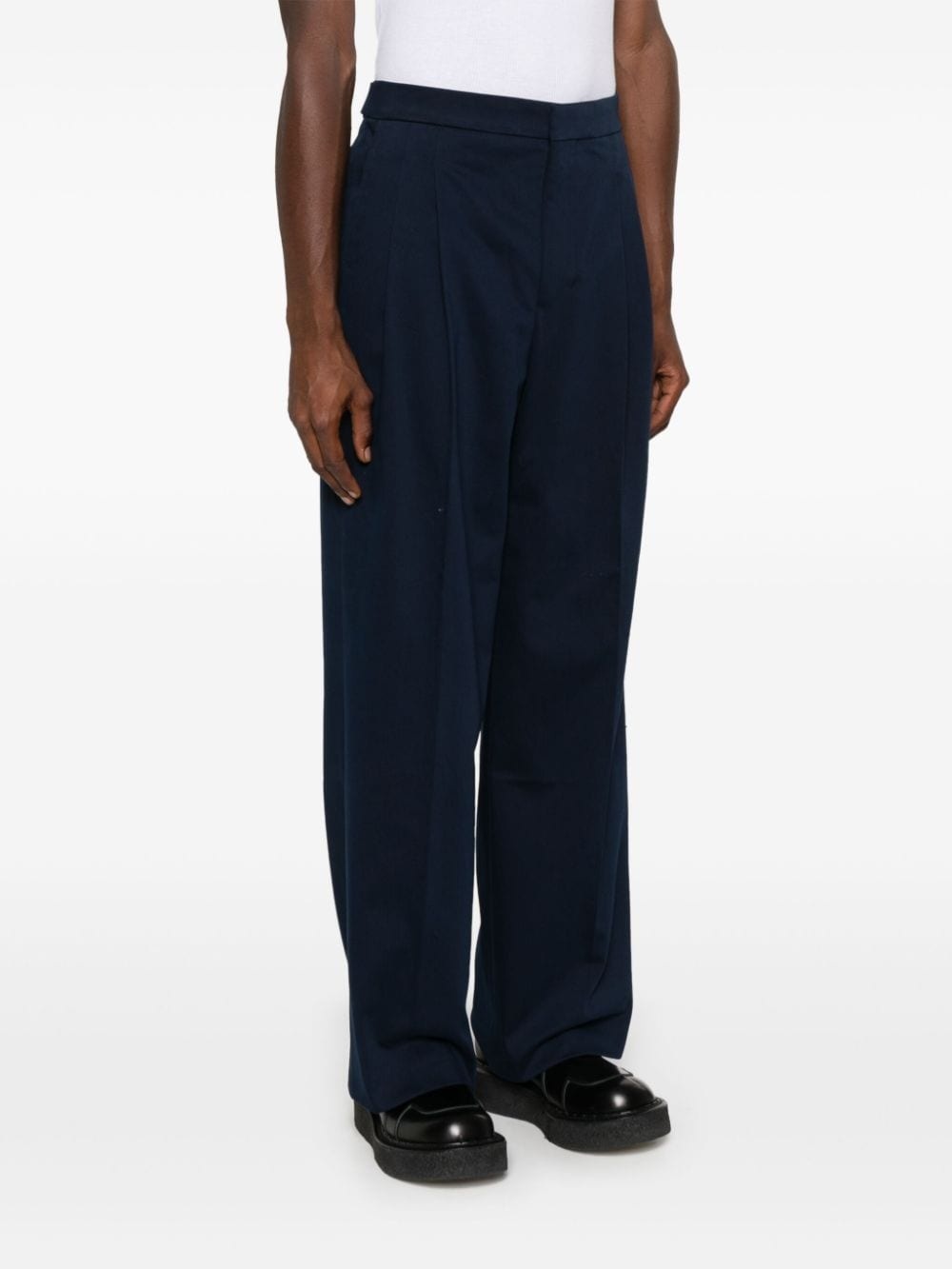 loose-cut tailored trousers - 3