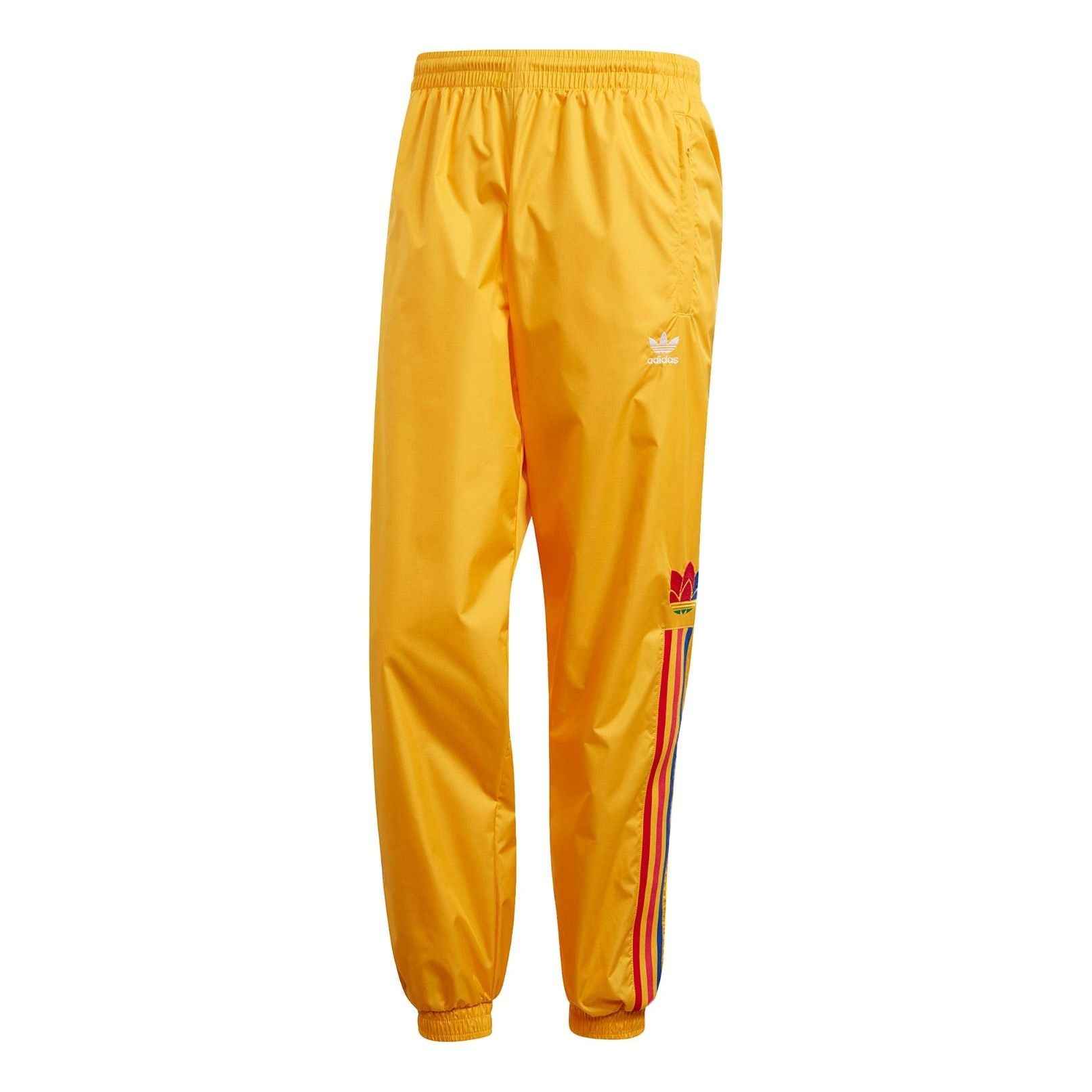 adidas originals 3D TF Turf 3 STEP TP Casual Bundle Feet Sports Pants Yellow GE0845 - 1